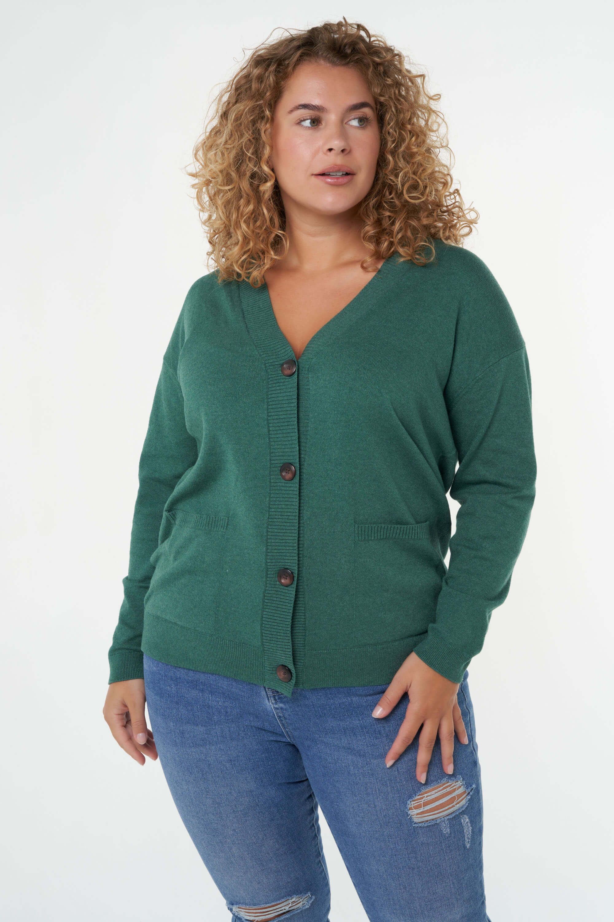 Strick-Cardigan mit Kn&ouml;pfen  image number 7