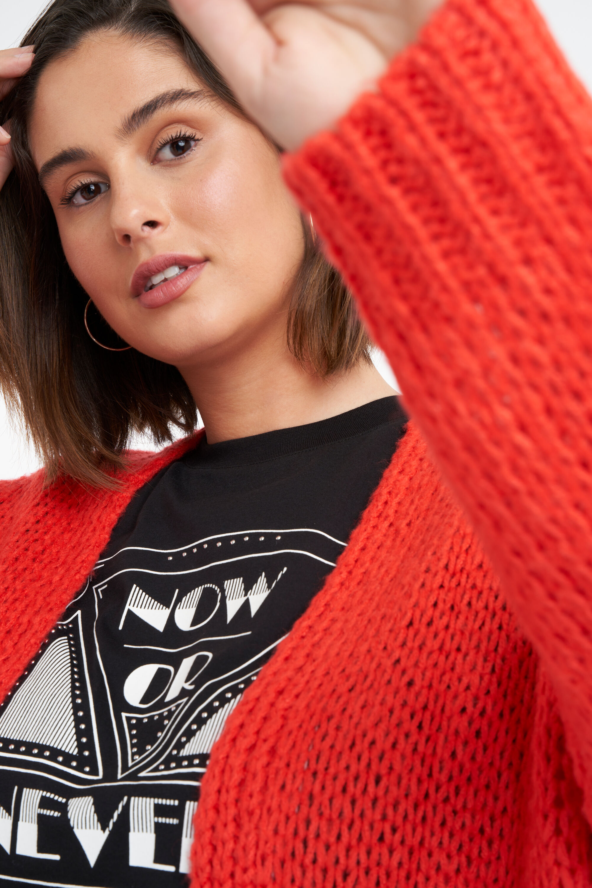 Grobstrick-Cardigan image number 4