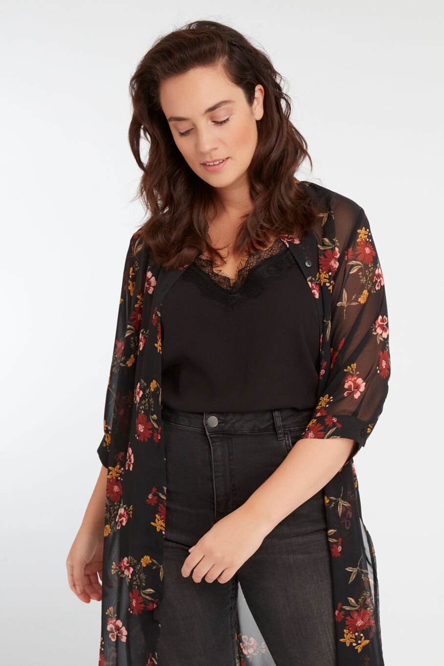 Durchsichtige Bluse image number 6