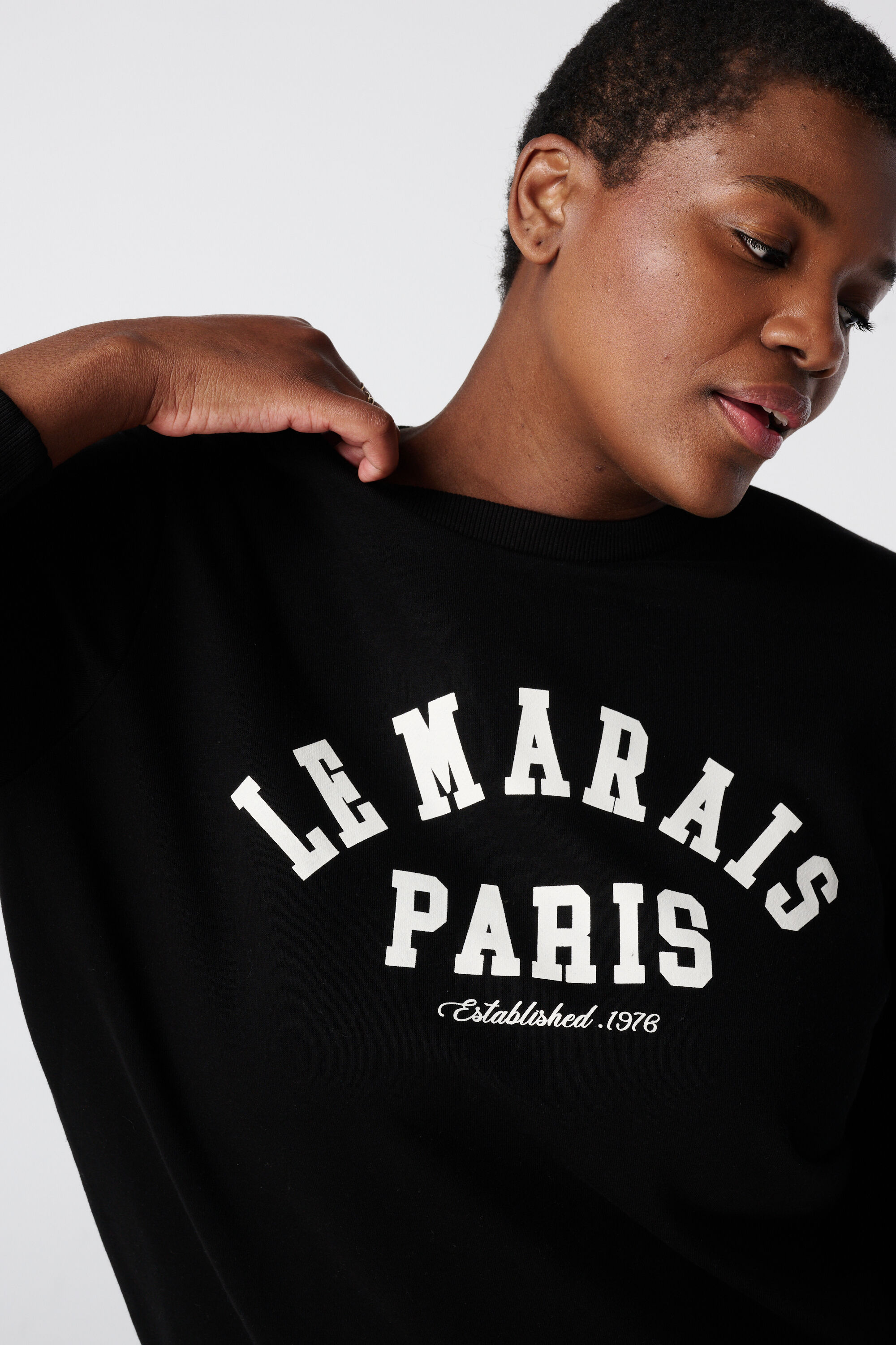 Pullover mit Text-Print image number 4