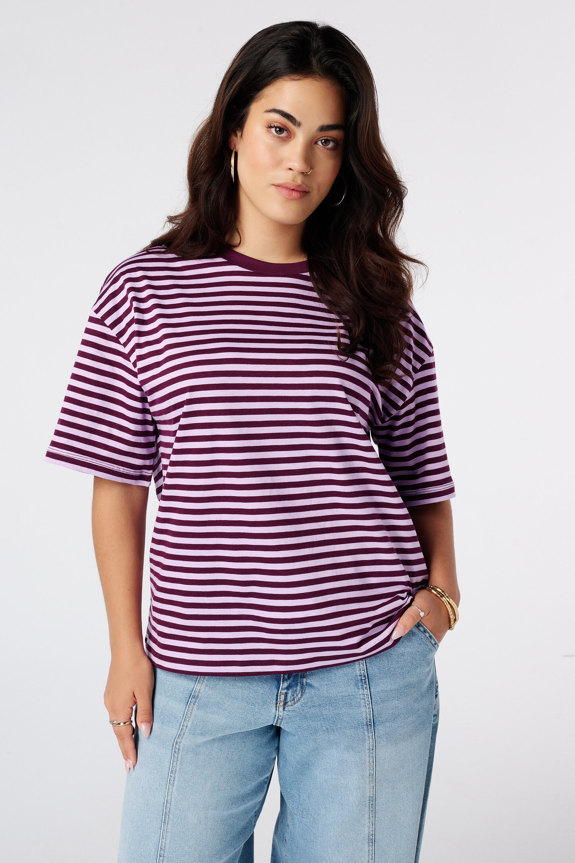 Gestreiftes T Shirt image number 0