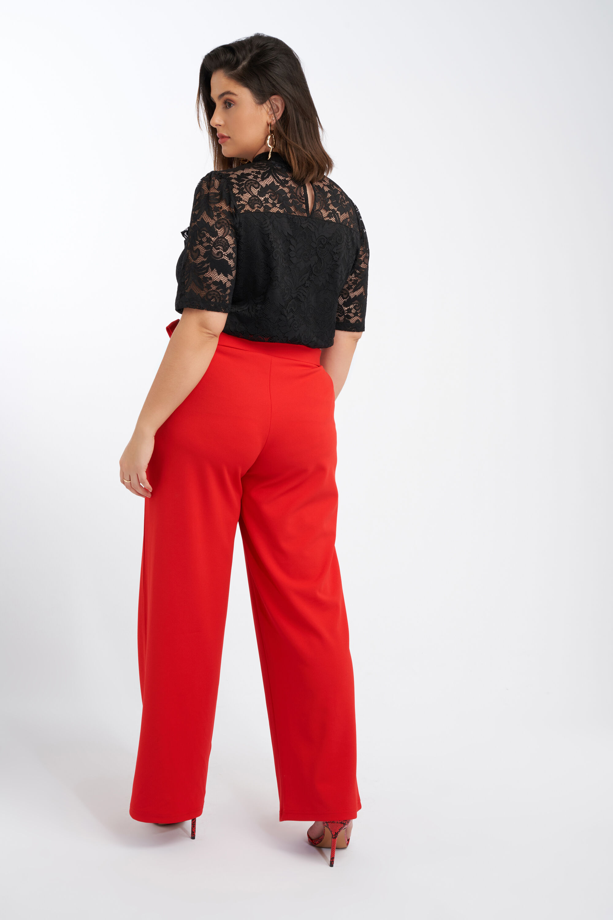 Hose mit Bindeg&uuml;rtel image number 3