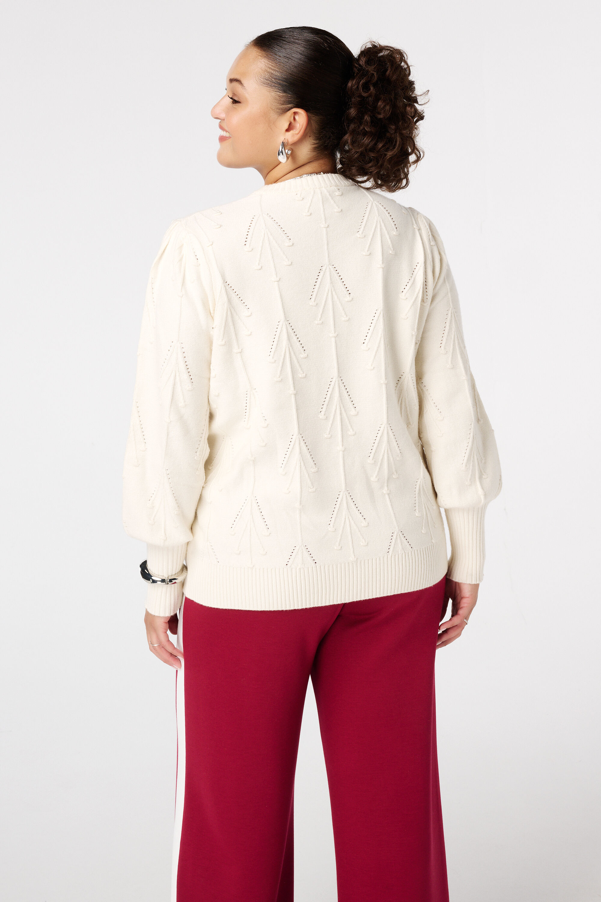 Pullover mit gesticktem Aufdruck image number 3