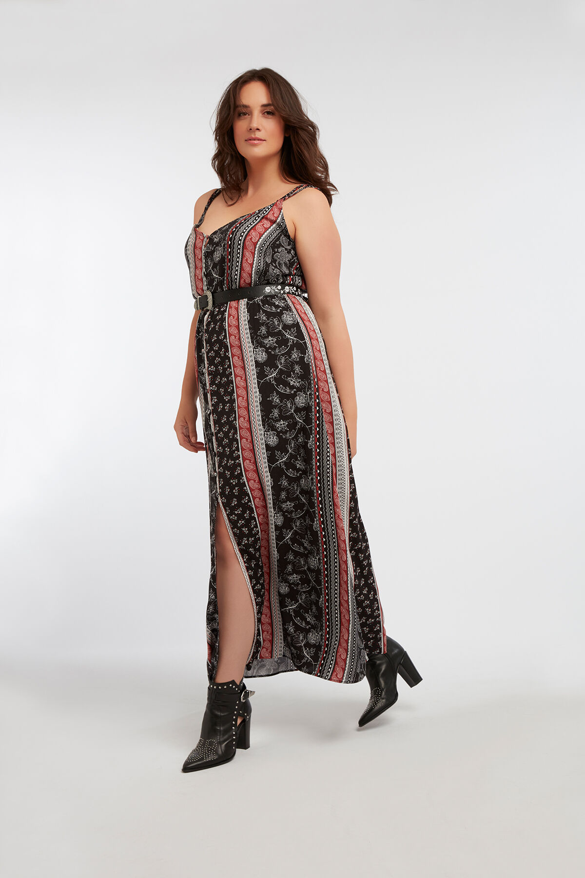 Button-Down-Kleid in Maxi-L&auml;nge image number 5