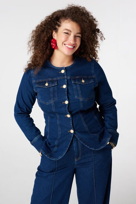 Taillierte Jeansjacke Taillierte Jeansjacke