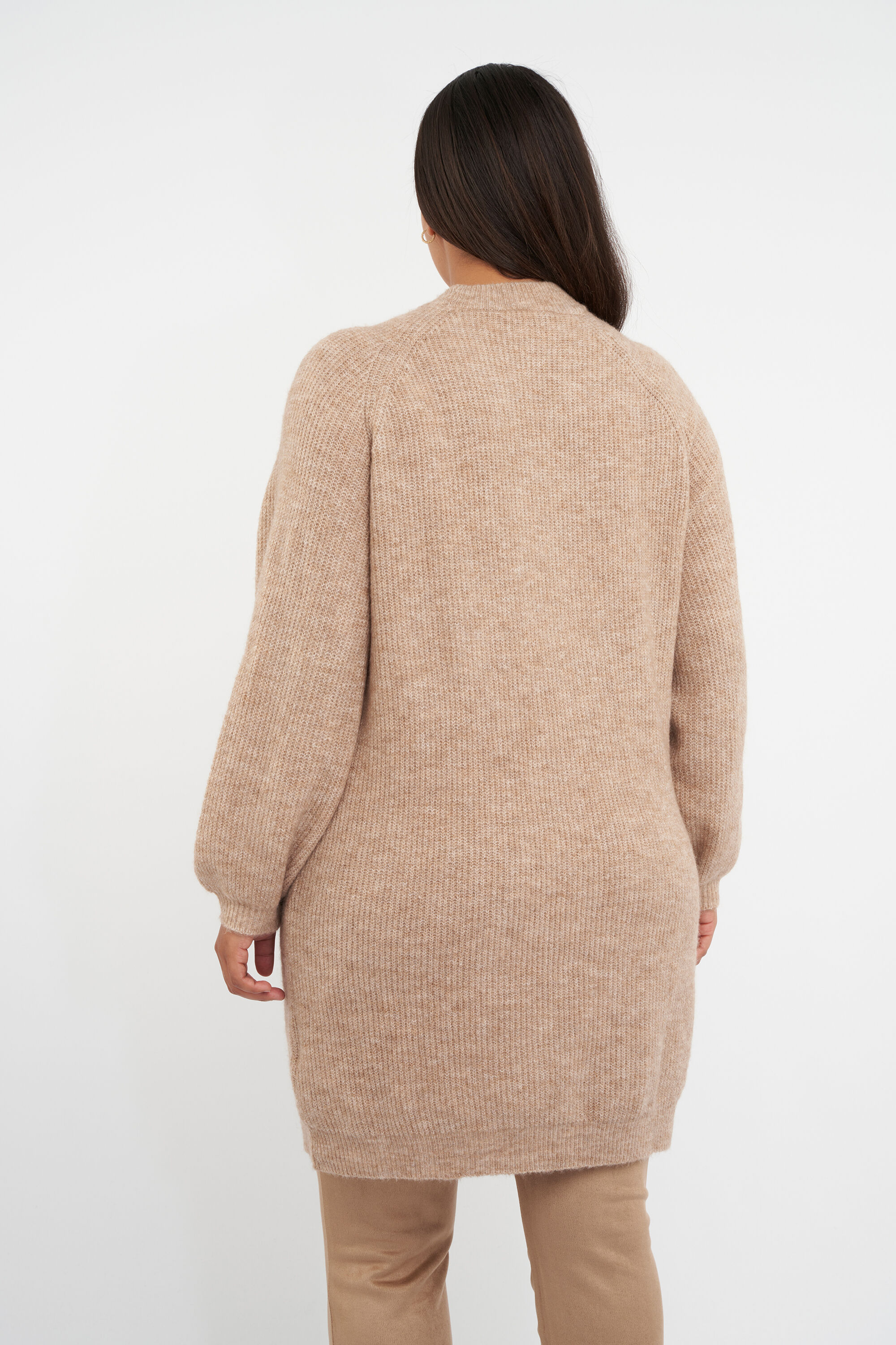 Langer Feinstrickpullover image number 3