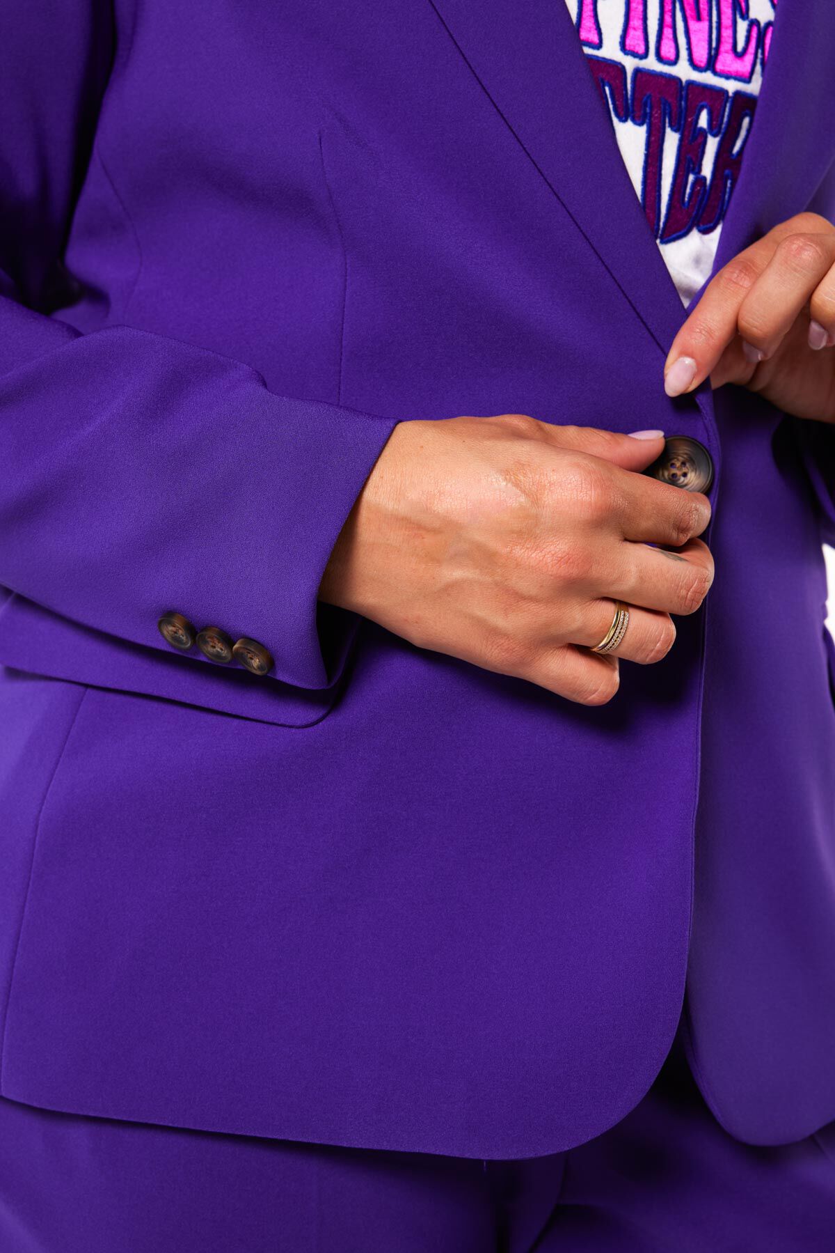 Blazer mit Knopfverschluss image number 4