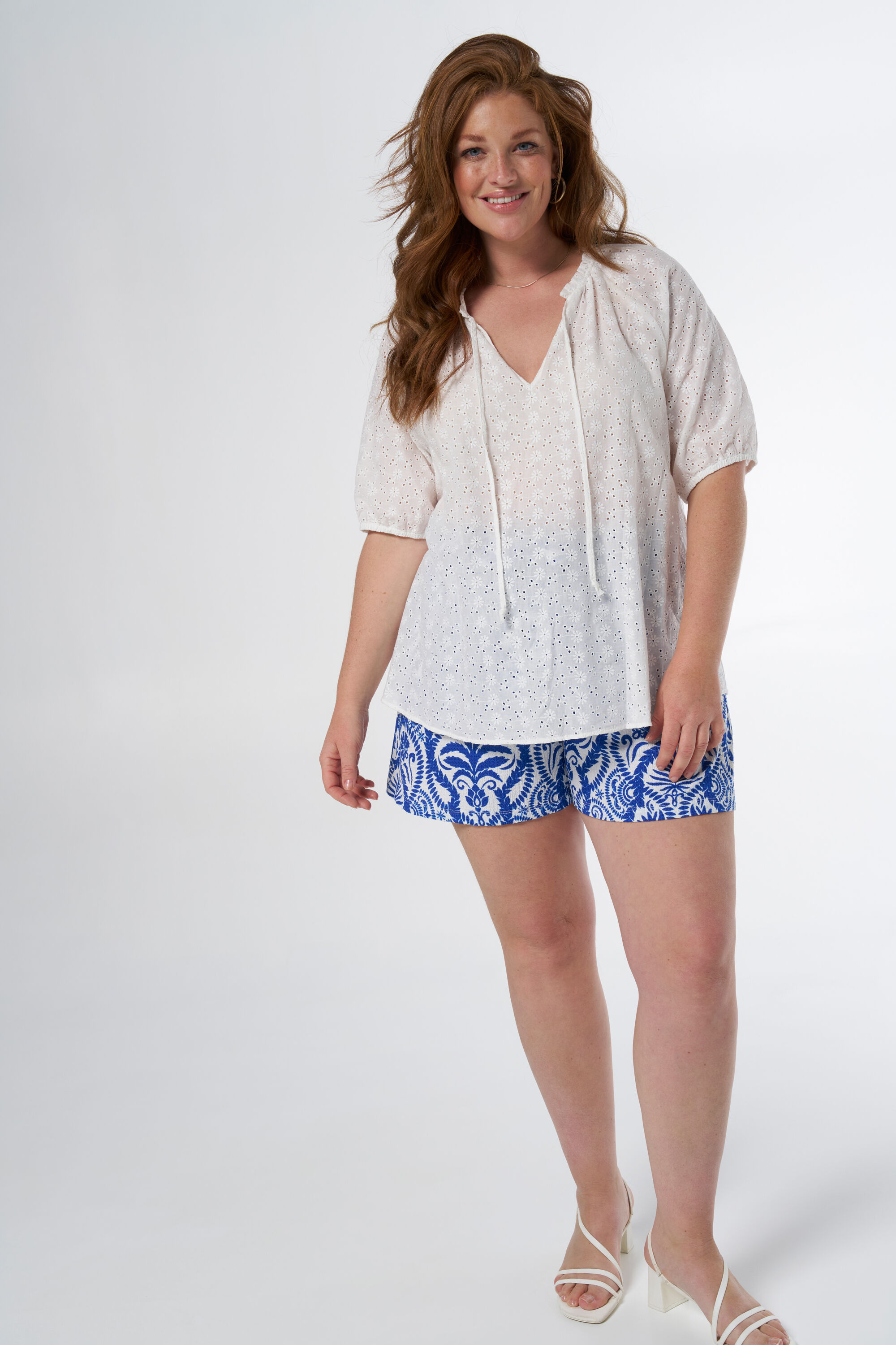 Bluse mit Schleifendetail  image number 5