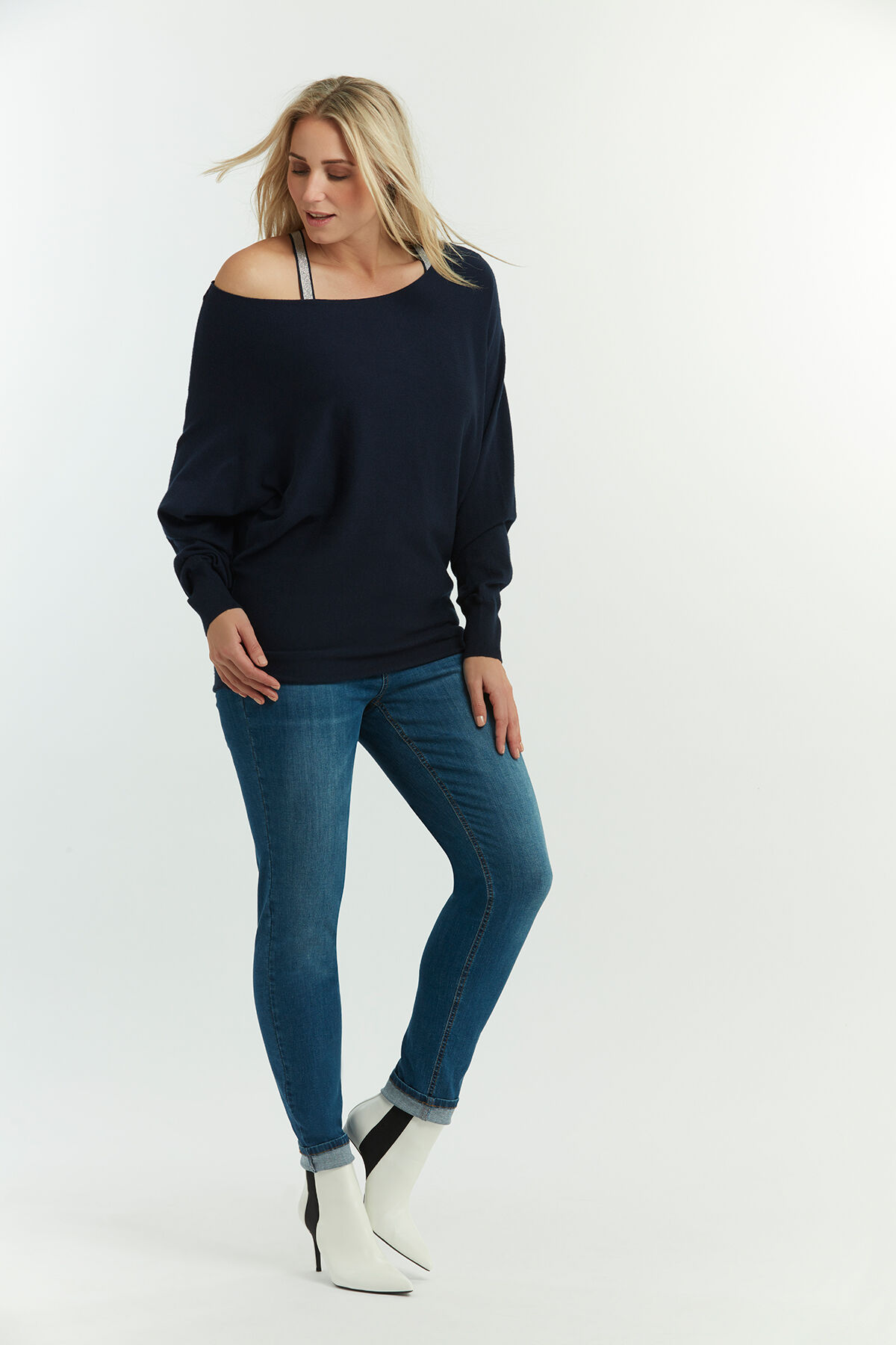 POPPY Slim-Fit Denim-Treggings image number 5