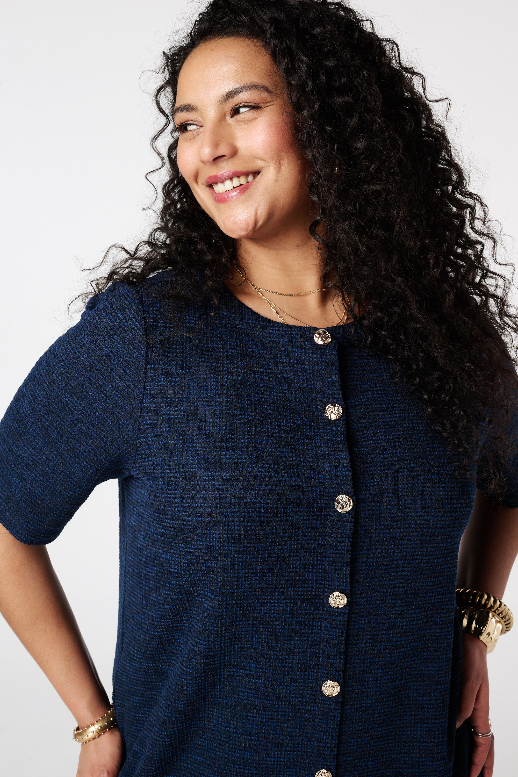 Boucl&eacute; Kleid image number 4