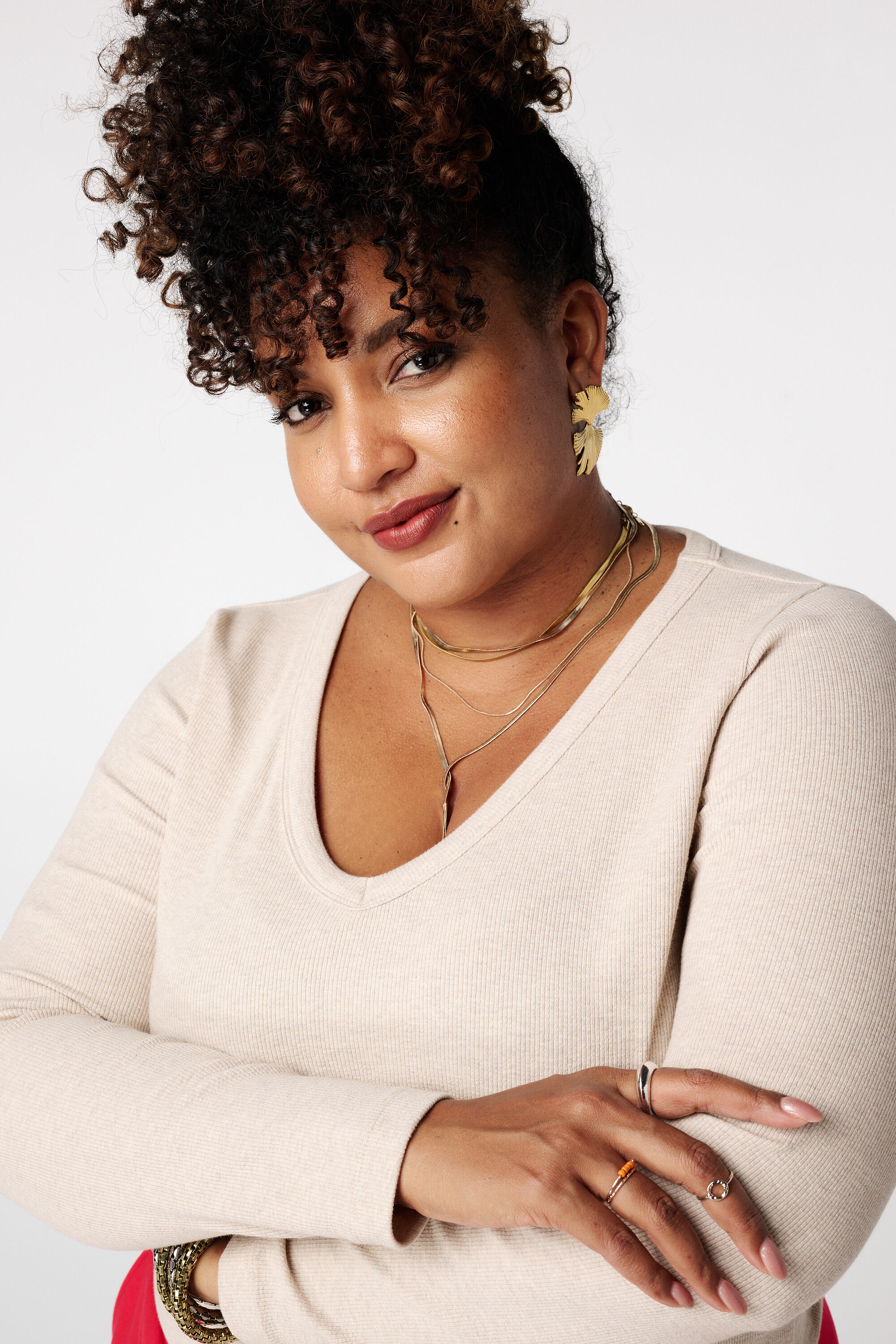 Geripptes Langarmshirt image number 4