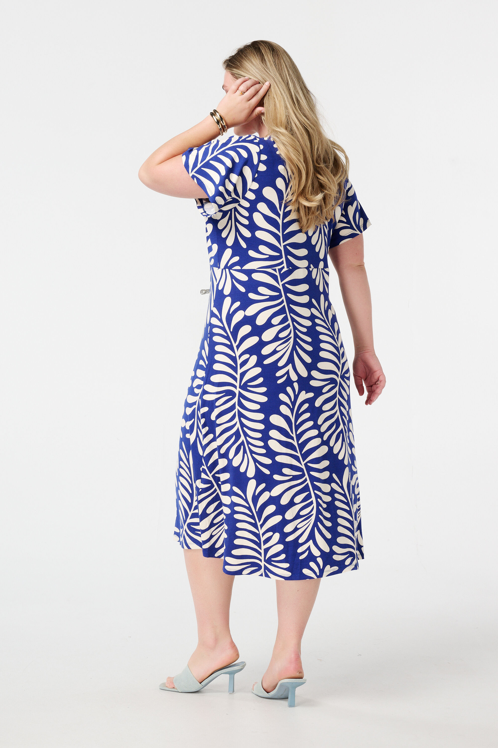 Midikleid mit Print  image number 3