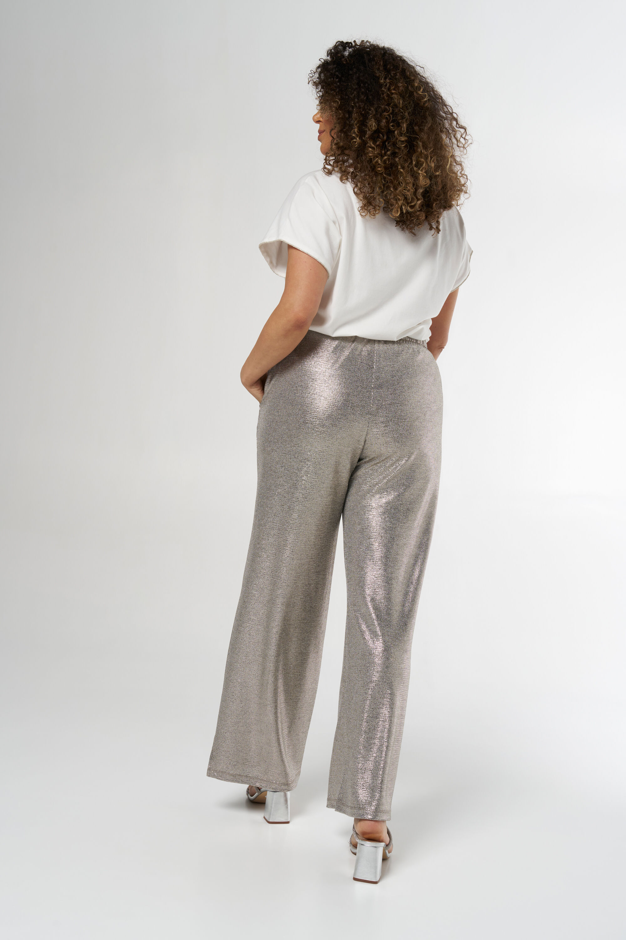 Hose mit Glitzerstoff image number 3