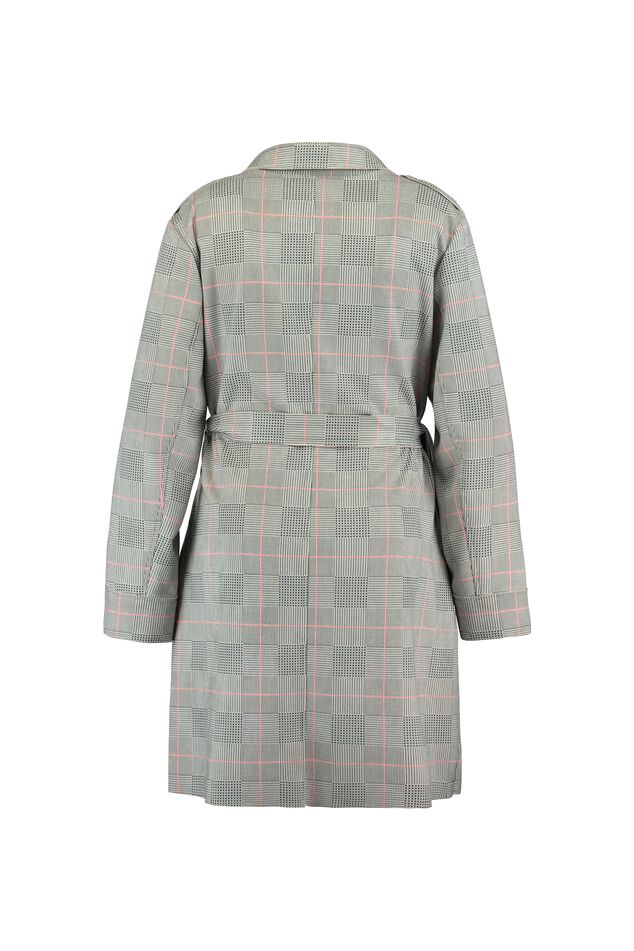 Trenchcoat mit Karo-Muster  image number 2