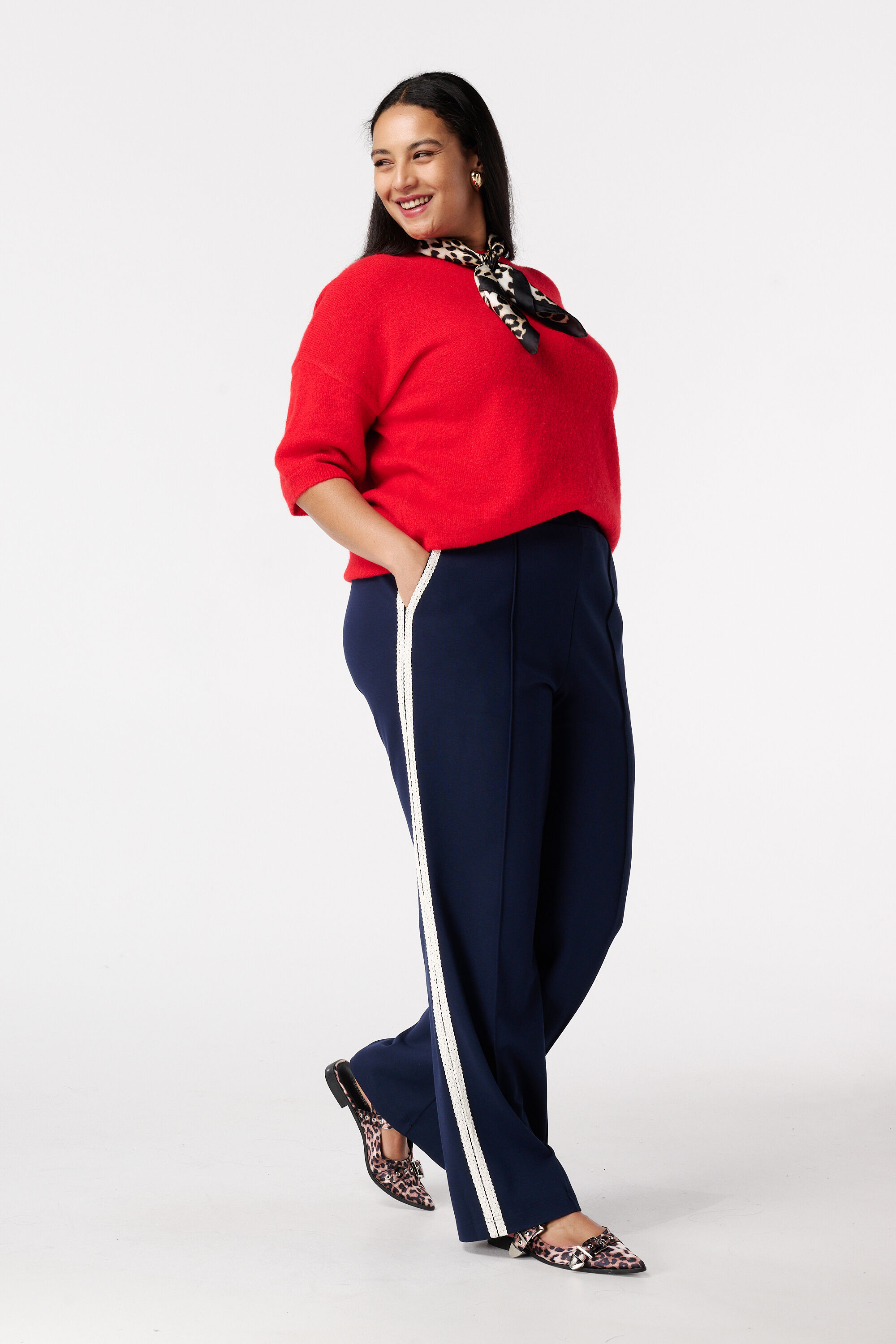 Strickoberteil mit kurzen &Auml;rmeln image number 5