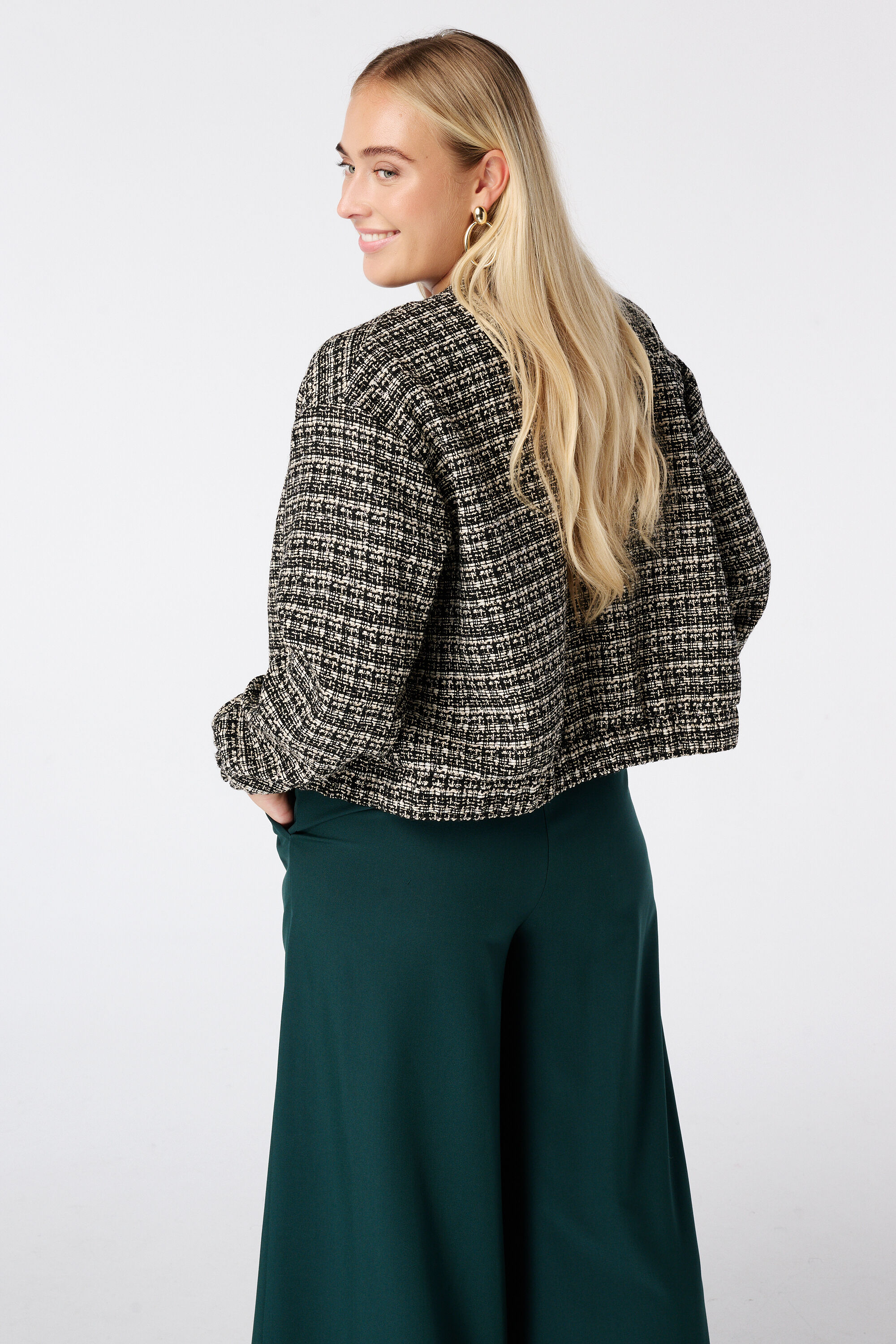 Bomberjacke aus Boucl&eacute; image number 3