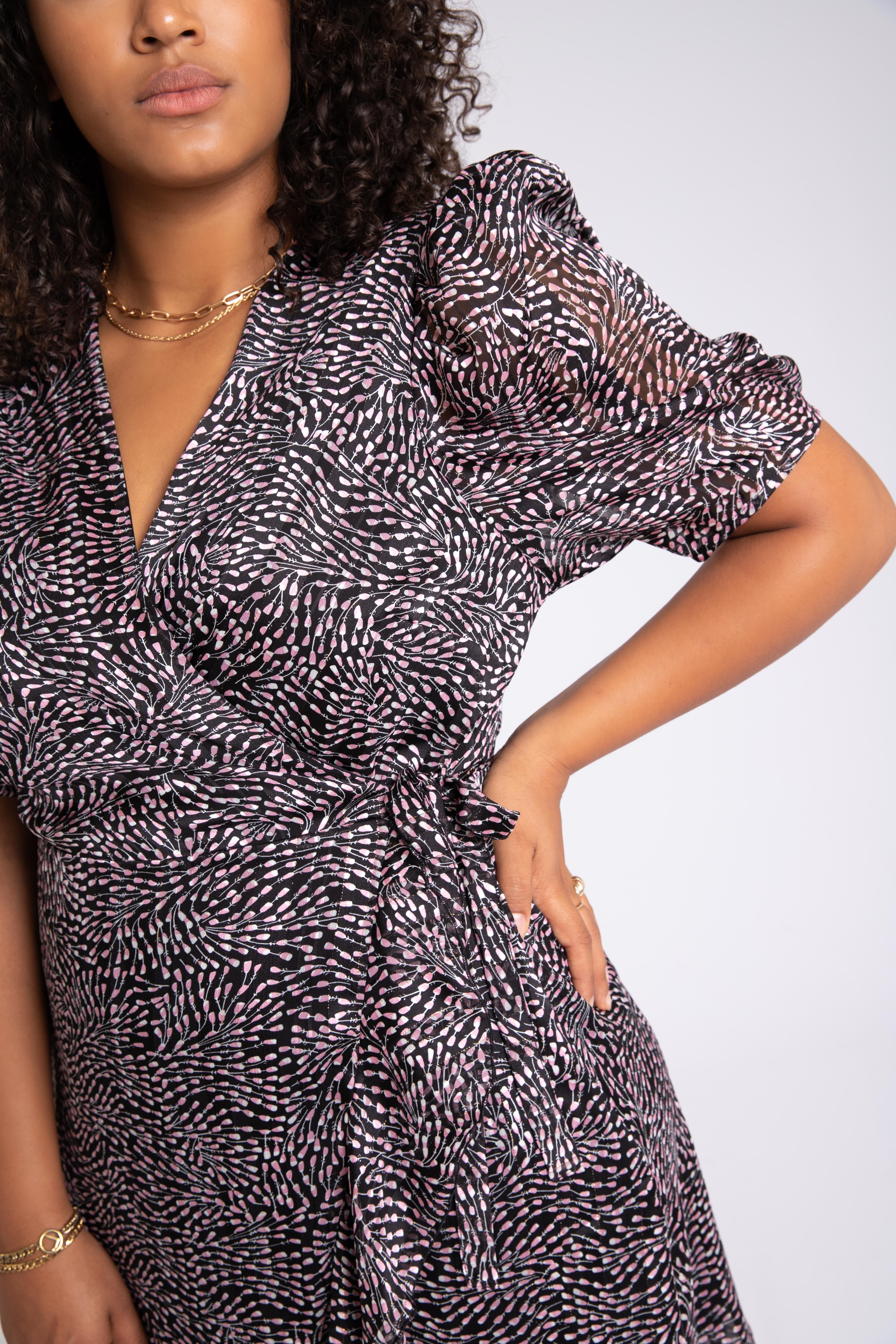 Wickelkleid mit Print image number 5