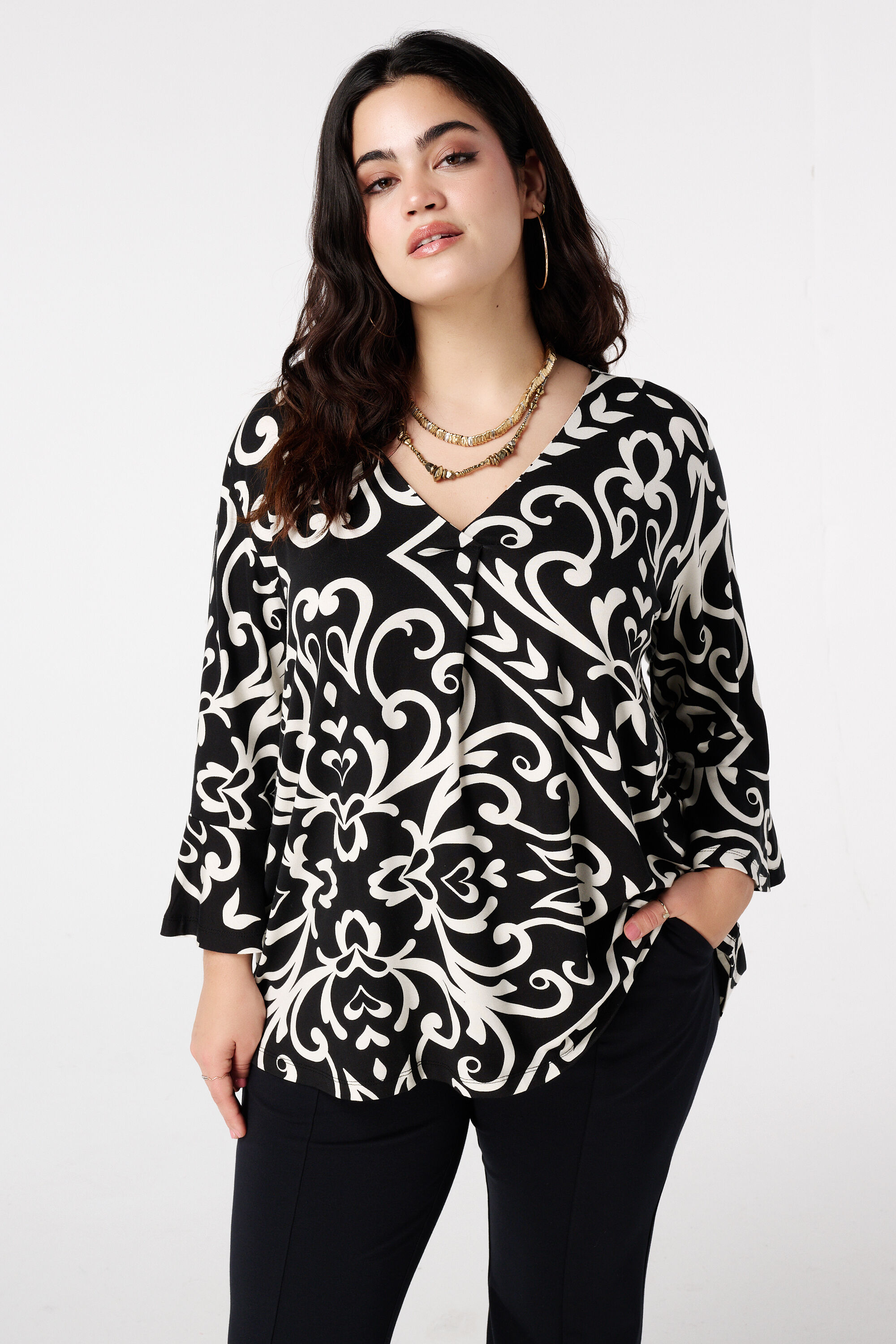 Top mit Paisley-Print