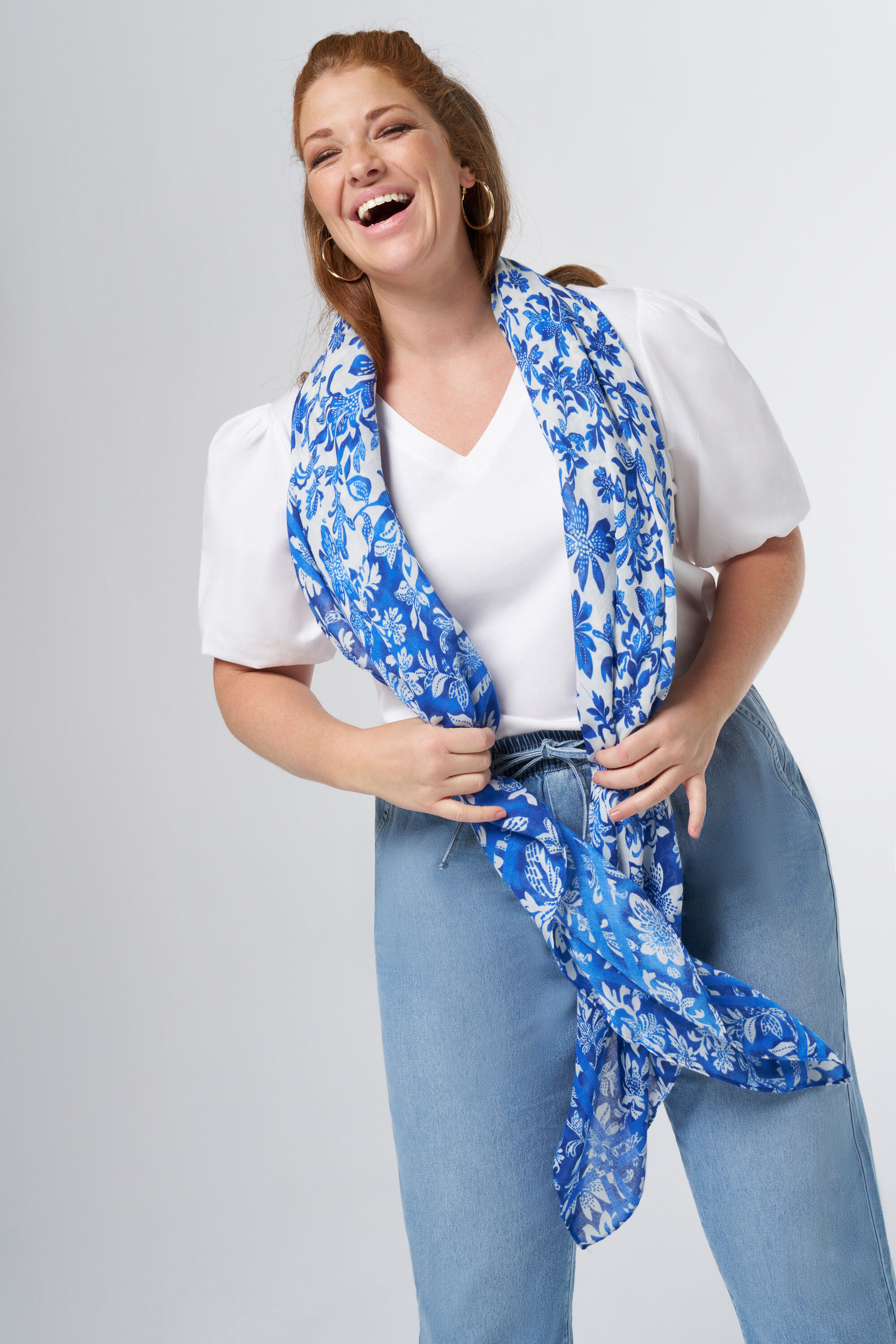 Schal mit Print  image number 3