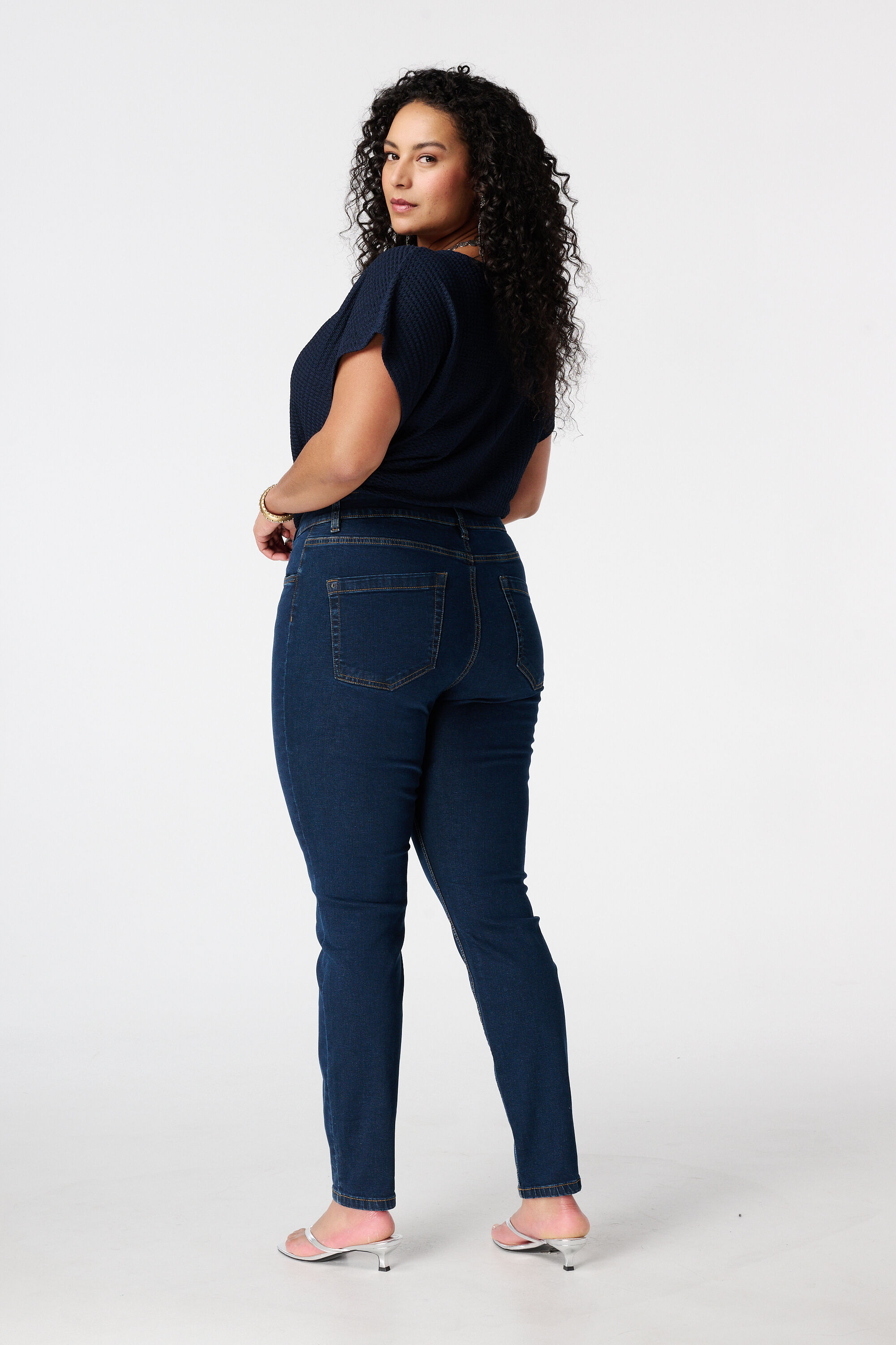 Slim-Leg-Jeans IRIS mit Stretch image number 3
