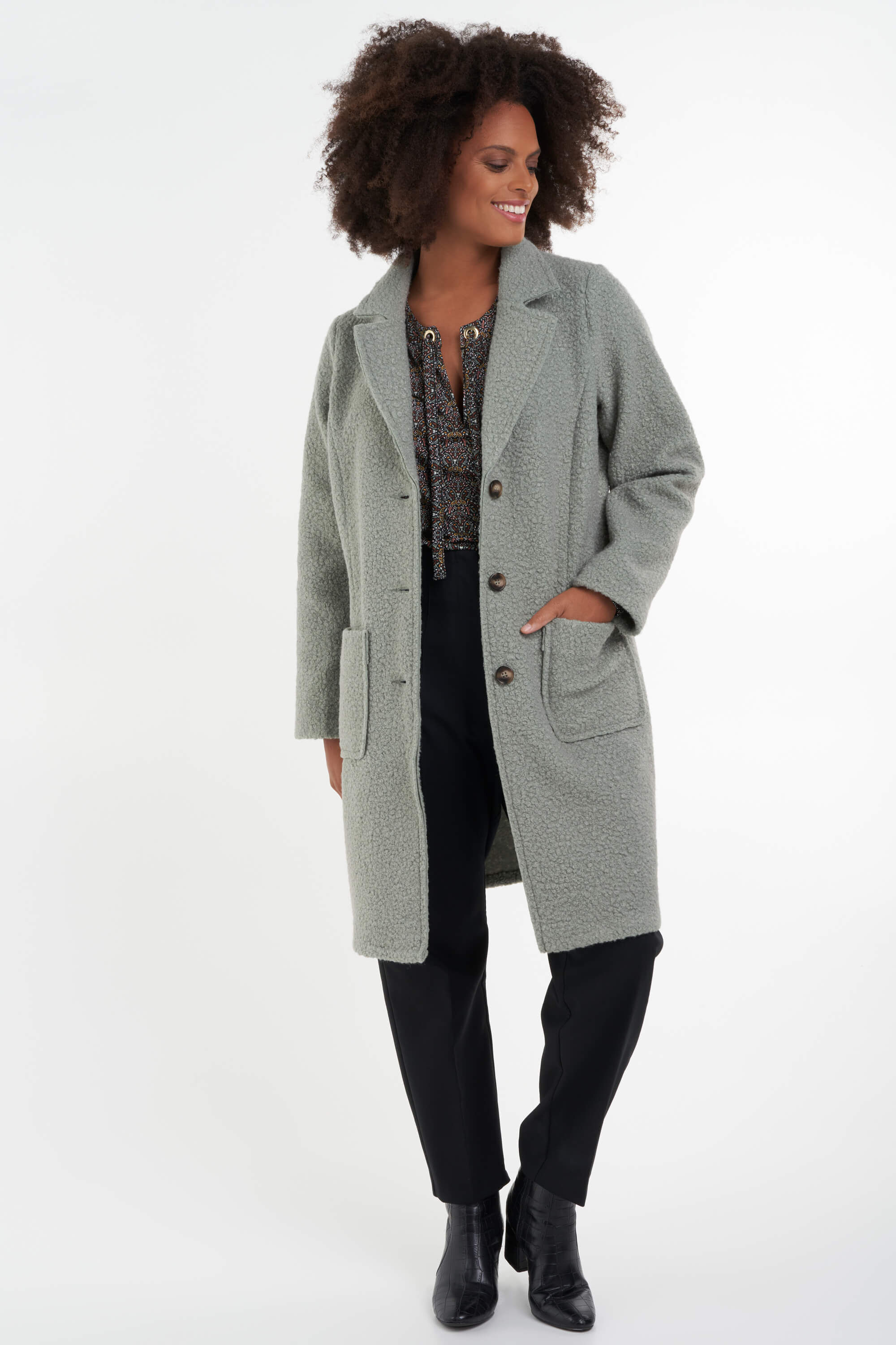 Lange &Uuml;bergangsjacke  image number 4