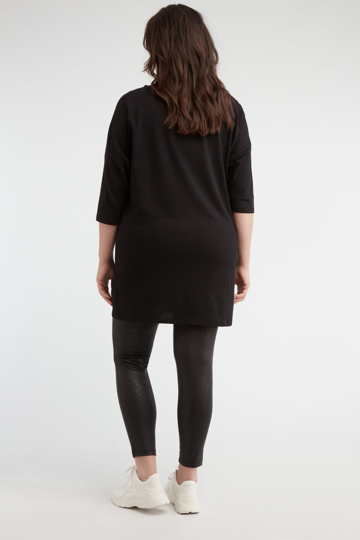 Leggings mit Schlangenmuster-Beschichtung image number 4