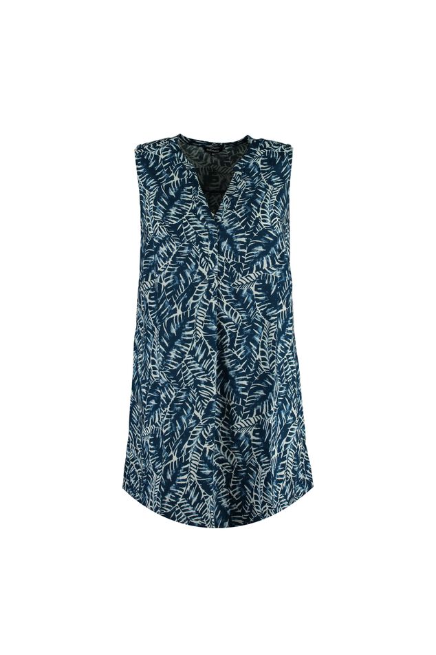 Ärmellose lange Bluse image number 1