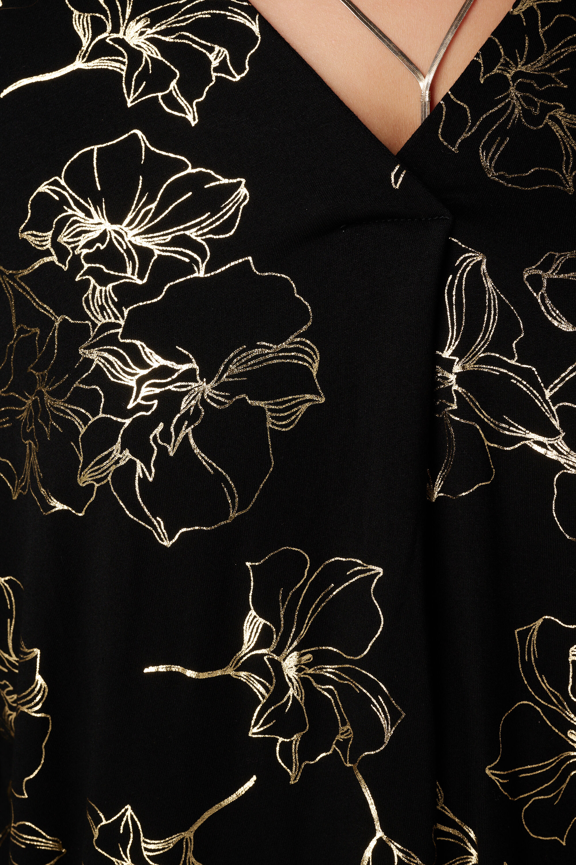 Top mit Stretch und Folienprint image number 6