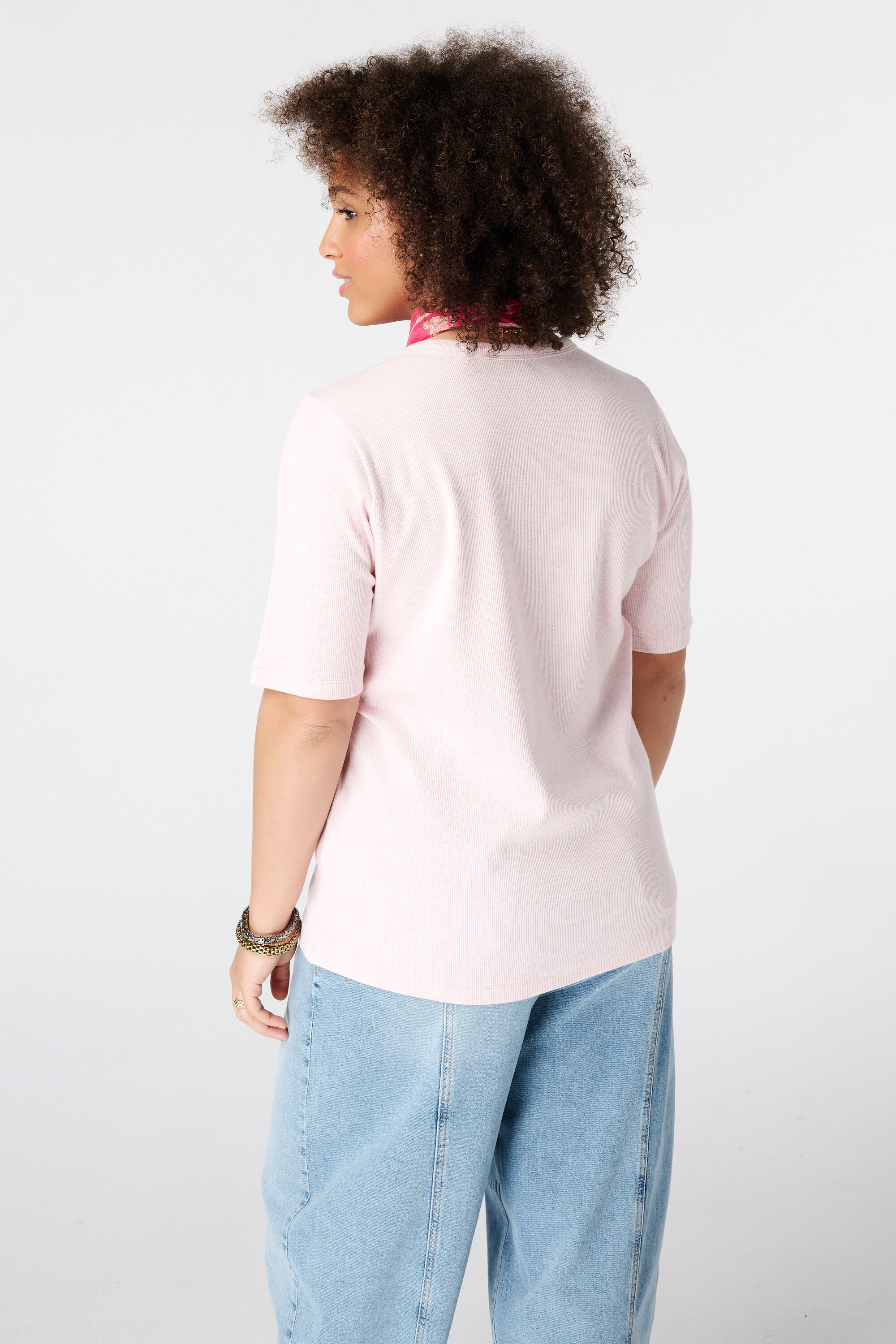 Basic Top aus Rippstoff image number 3