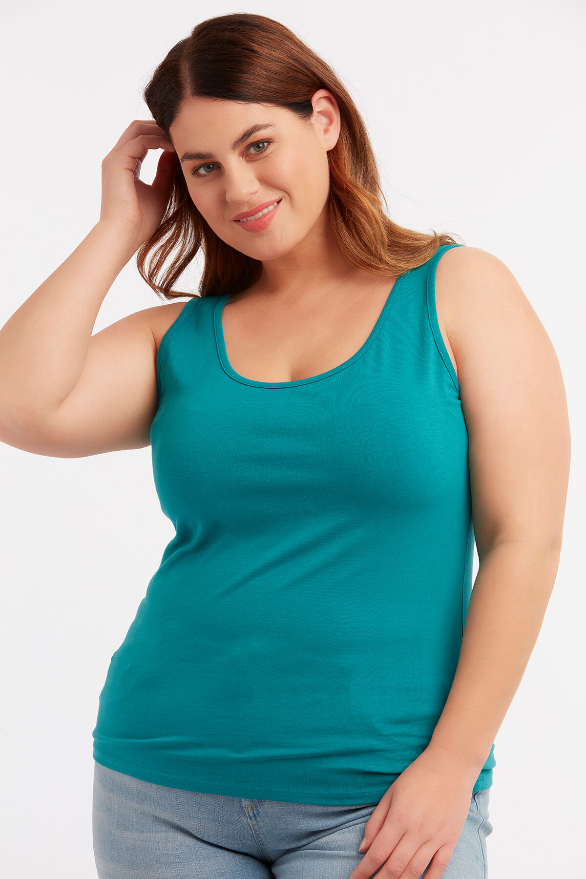 Cami-Top aus Baumwolle image number 0