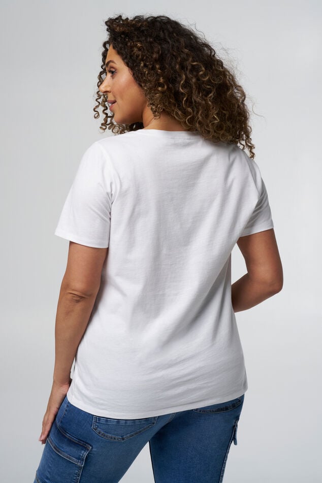 T-Shirt mit Perlen image number 3