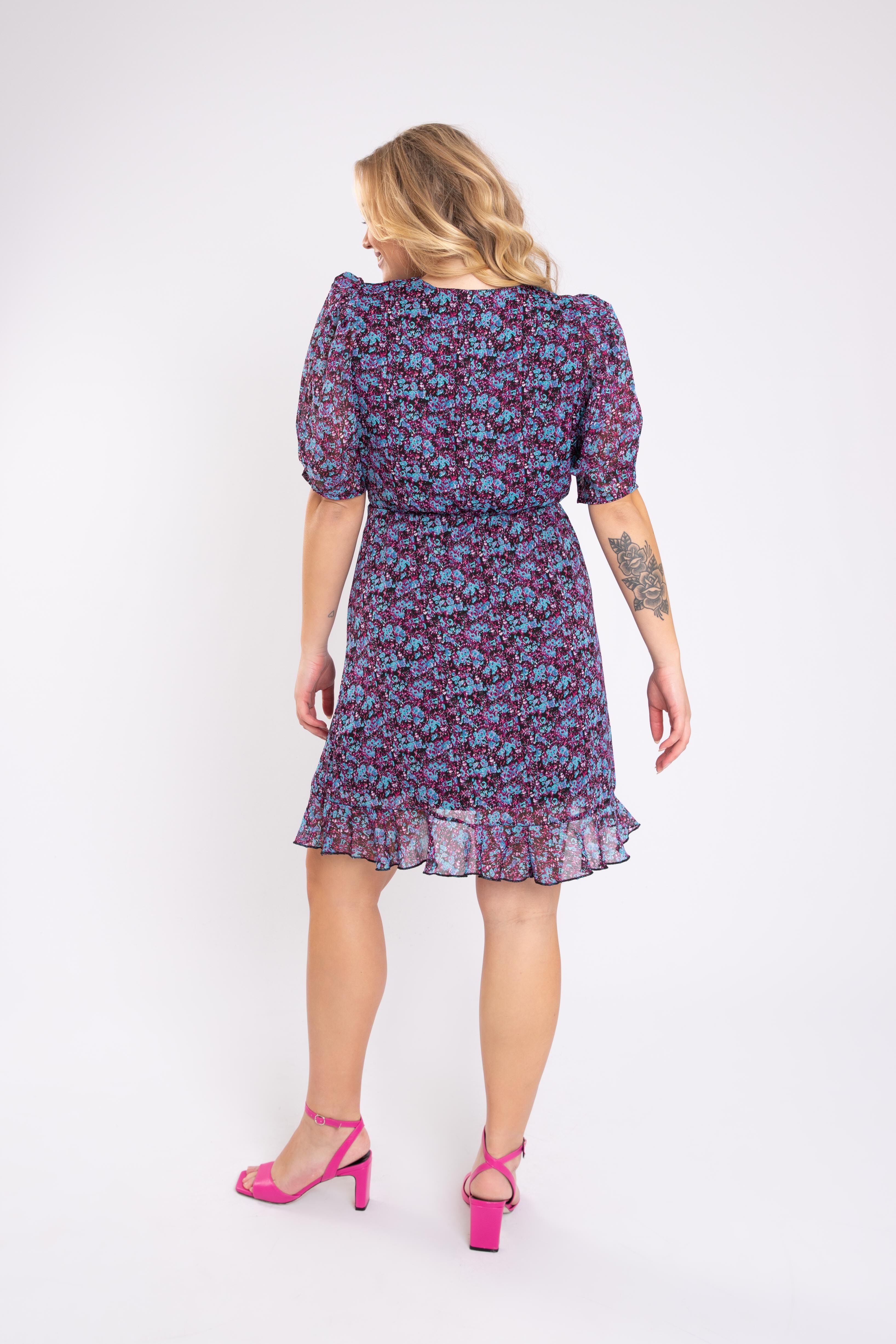 Wickelkleid mit Print  image number 4