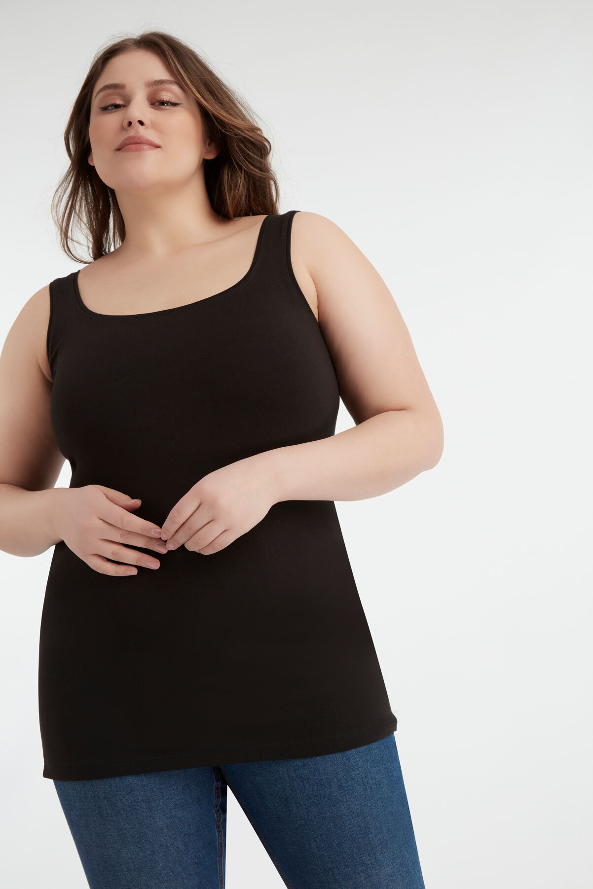 Cami-Top aus Baumwolle image number 3