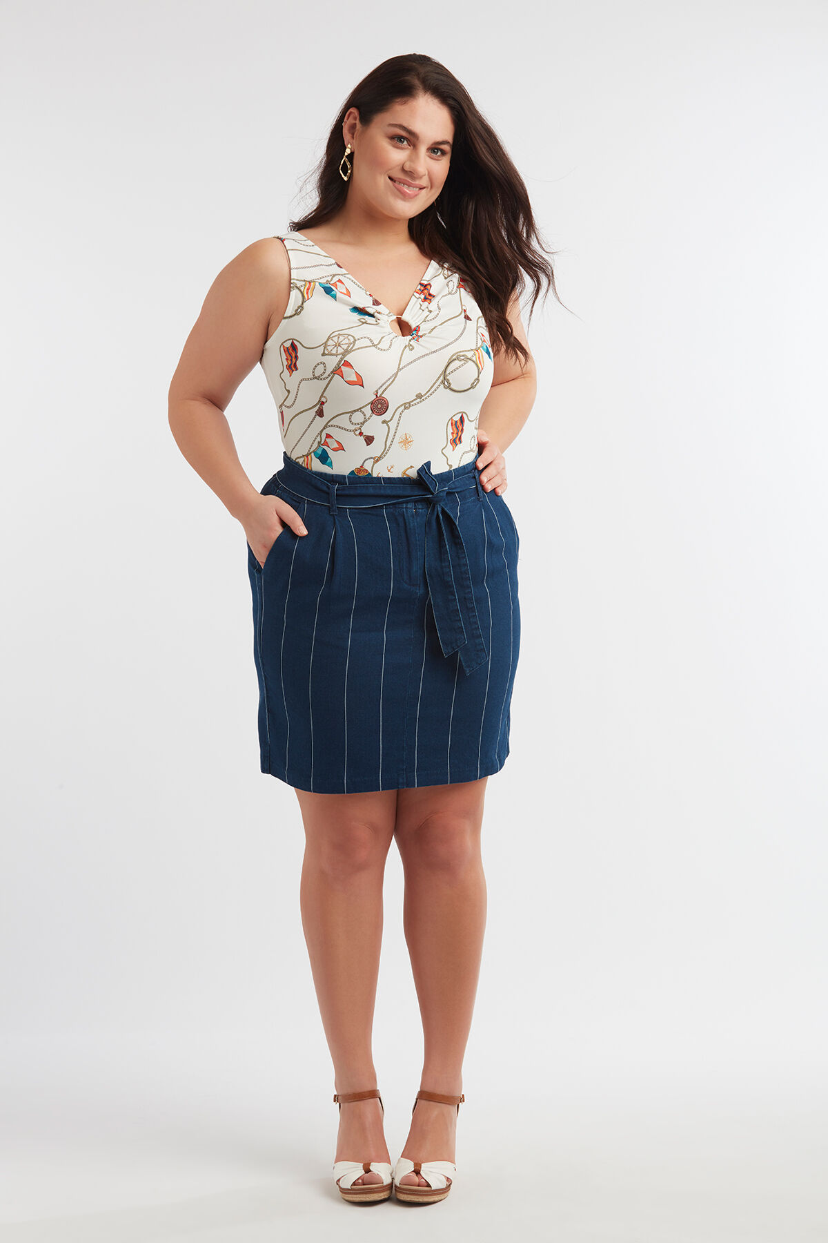 Nadelstreifen-Rock image number 4