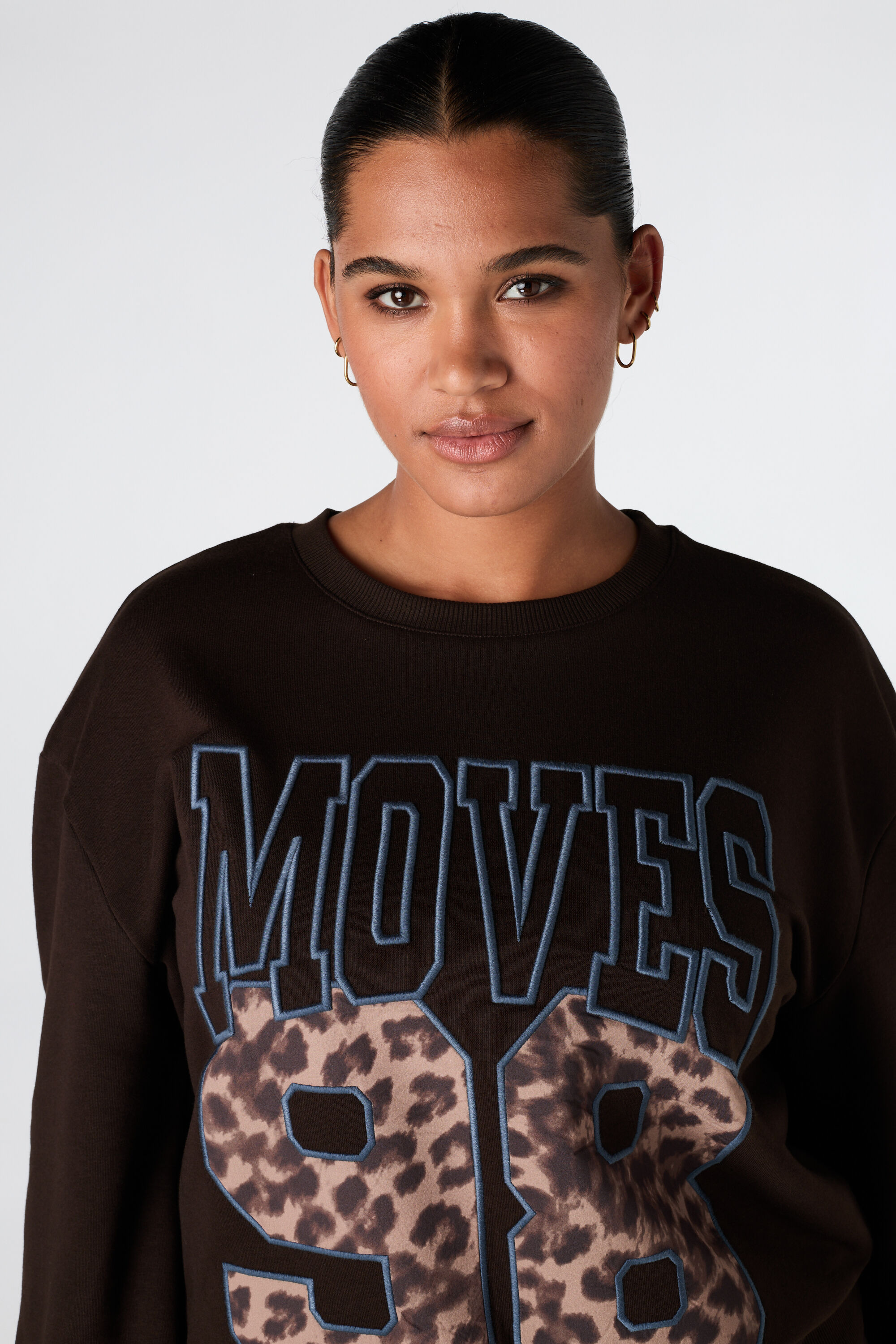 Sweatshirt mit sportivem Print