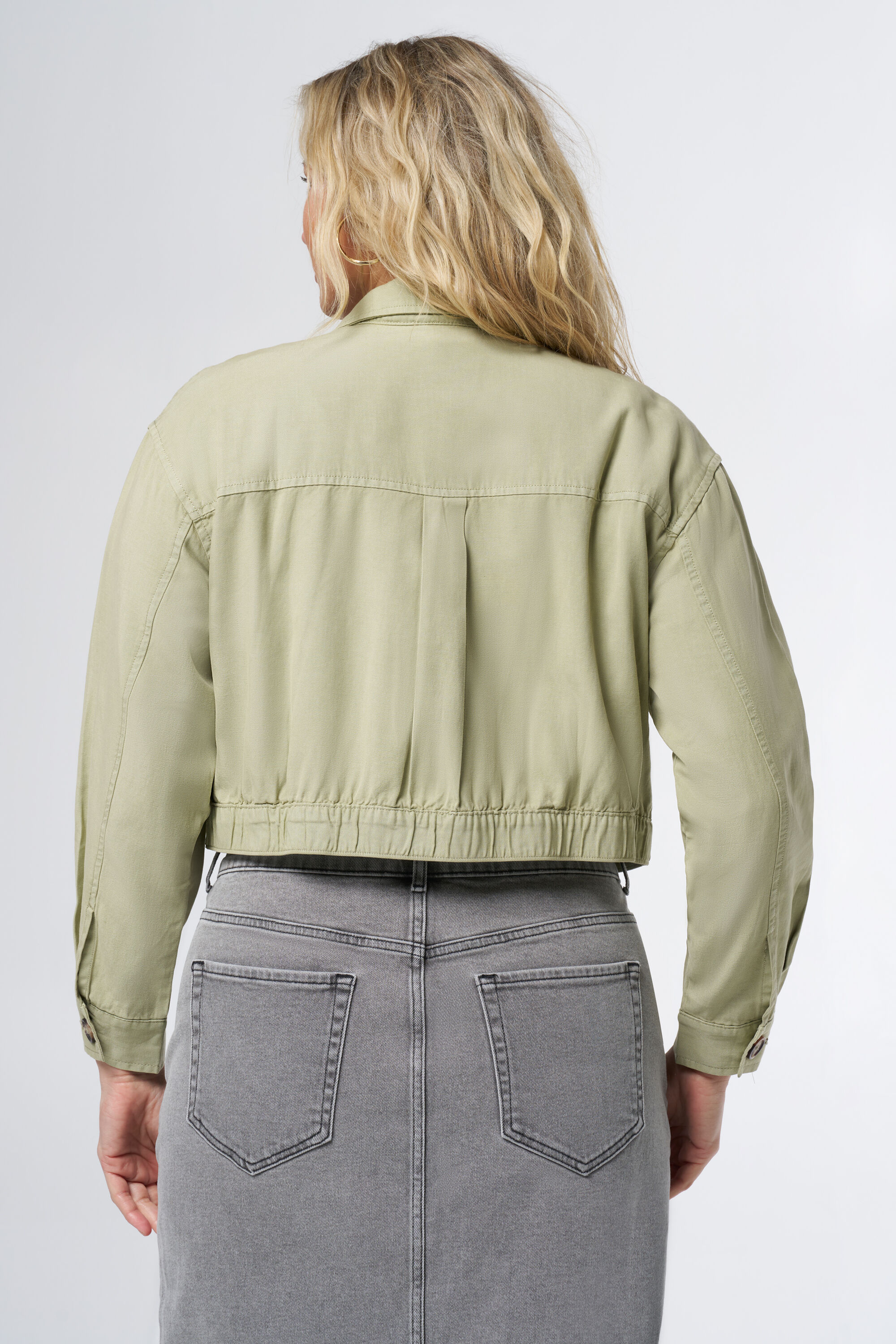 Weit geschnittene Cargojacke  image number 3