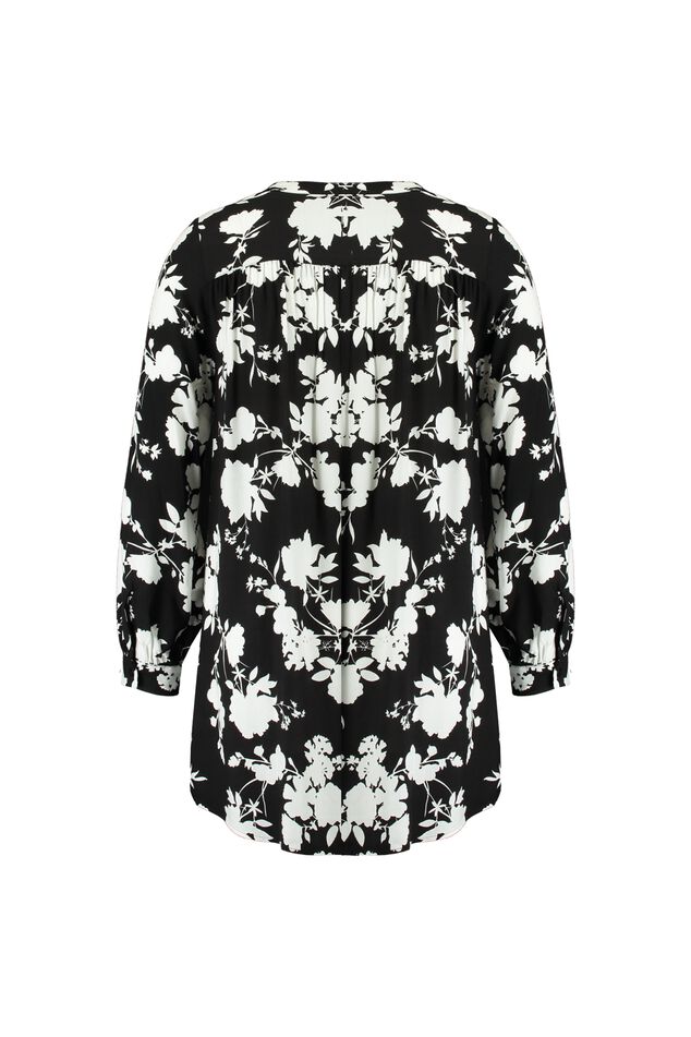 Bluse mit Print image number 2