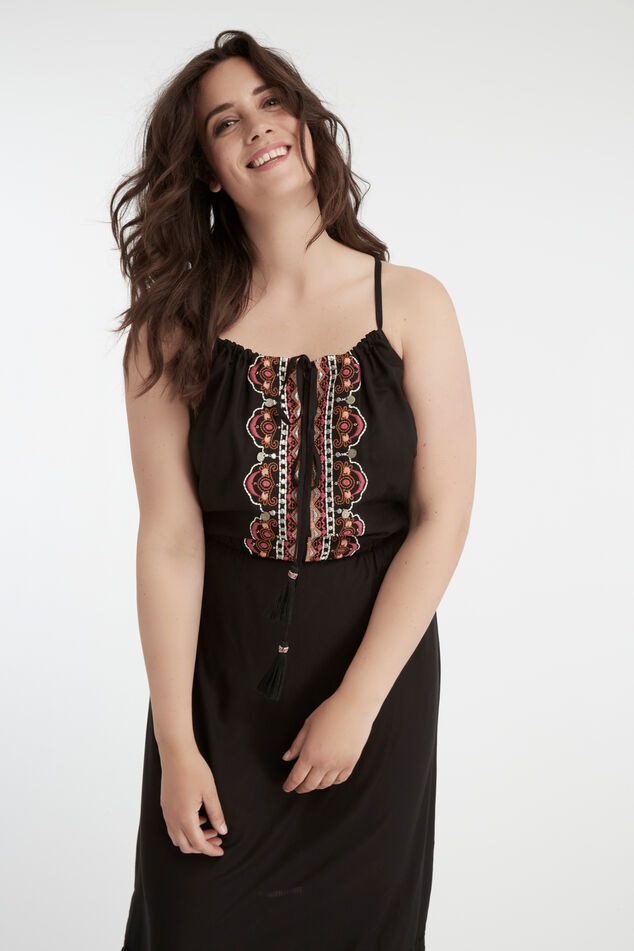 Sommerkleid mit Stickerei image number 5