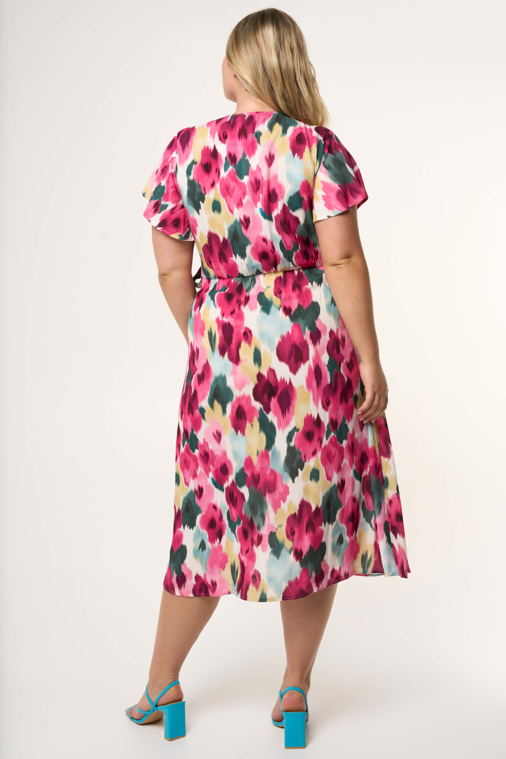 Midikleid mit Blumen-Print image number 2