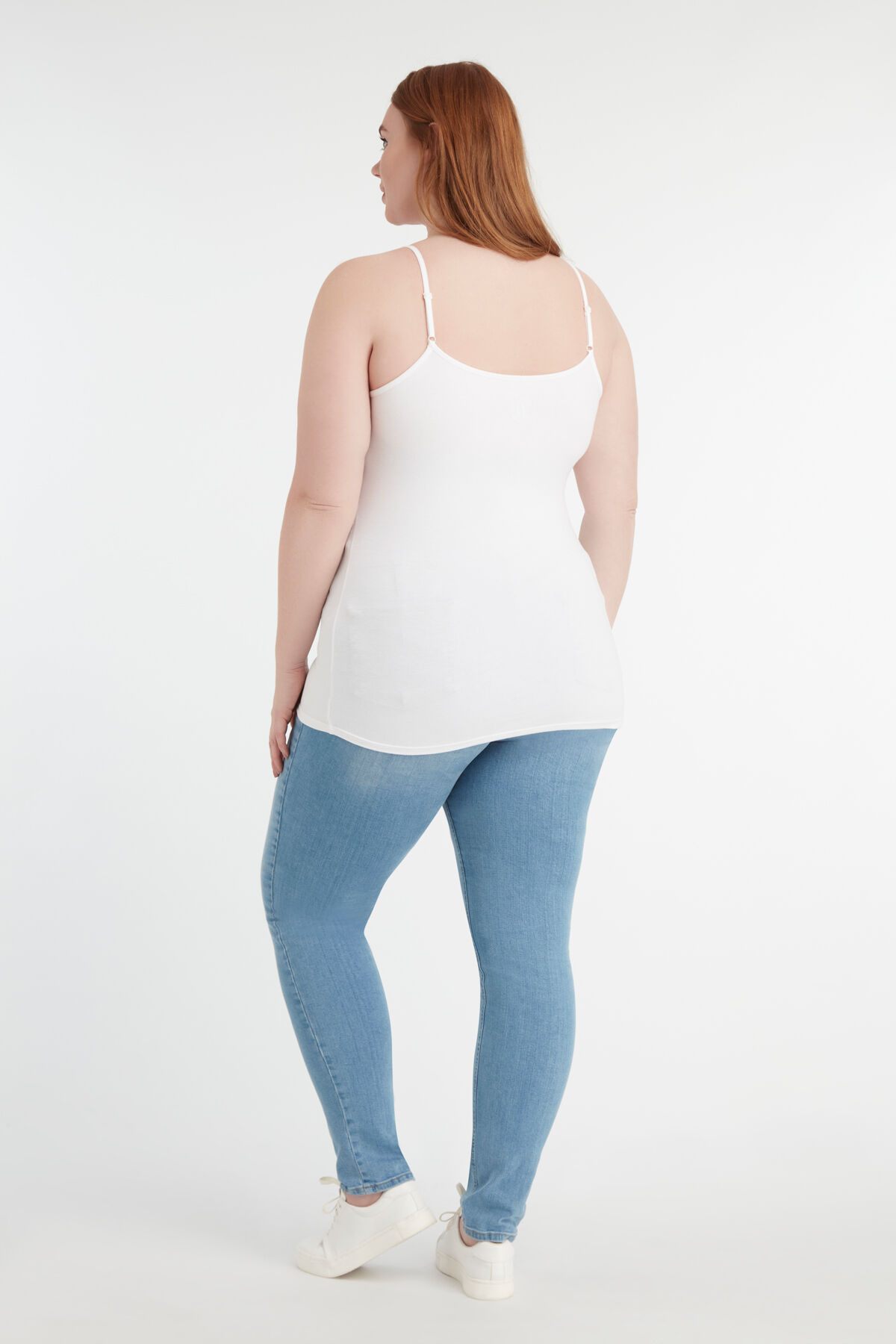 Cami-Top aus Baumwolle mit Spaghetti-Tr&auml;gern image number 4