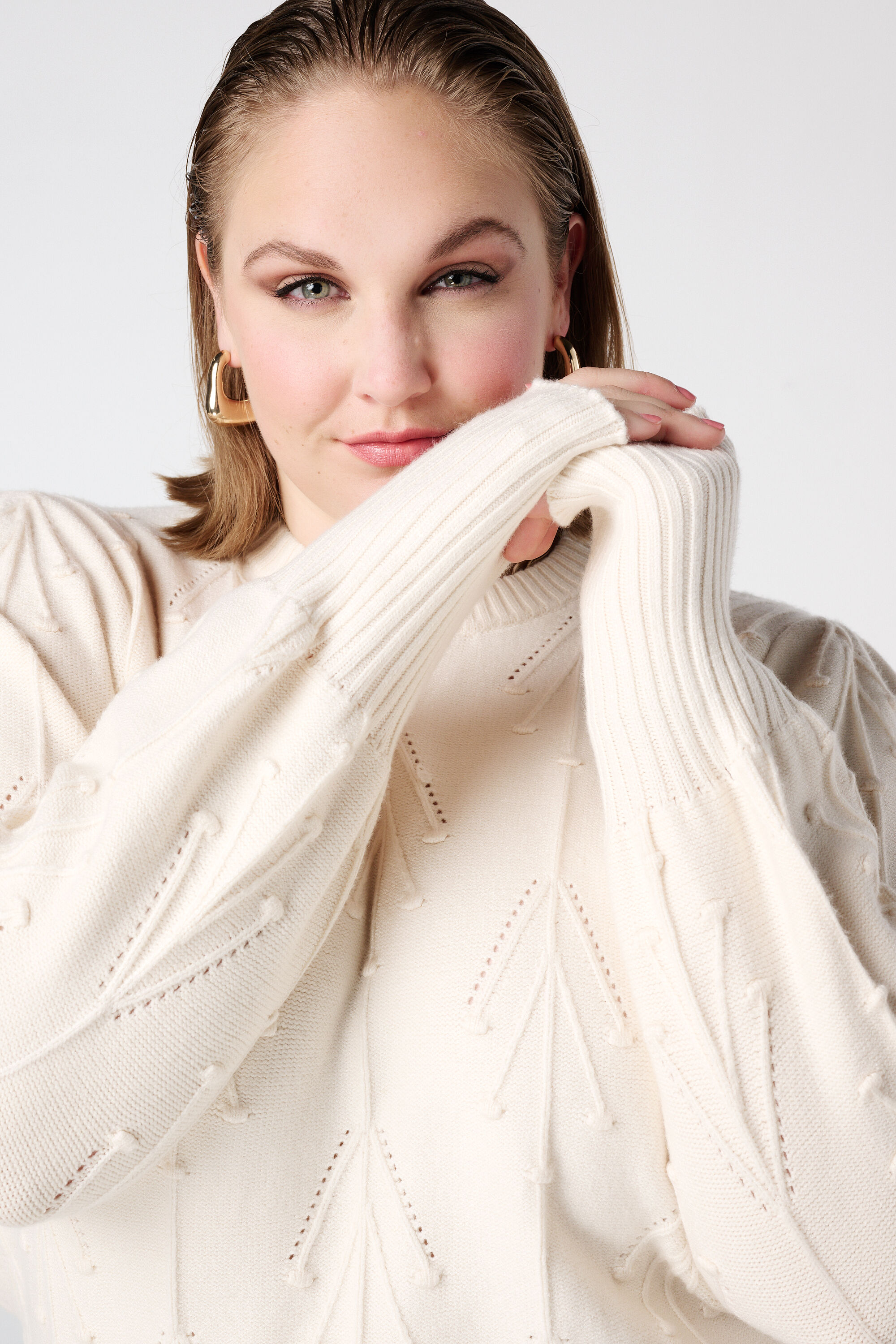 Strickpullover mit Muster image number 4