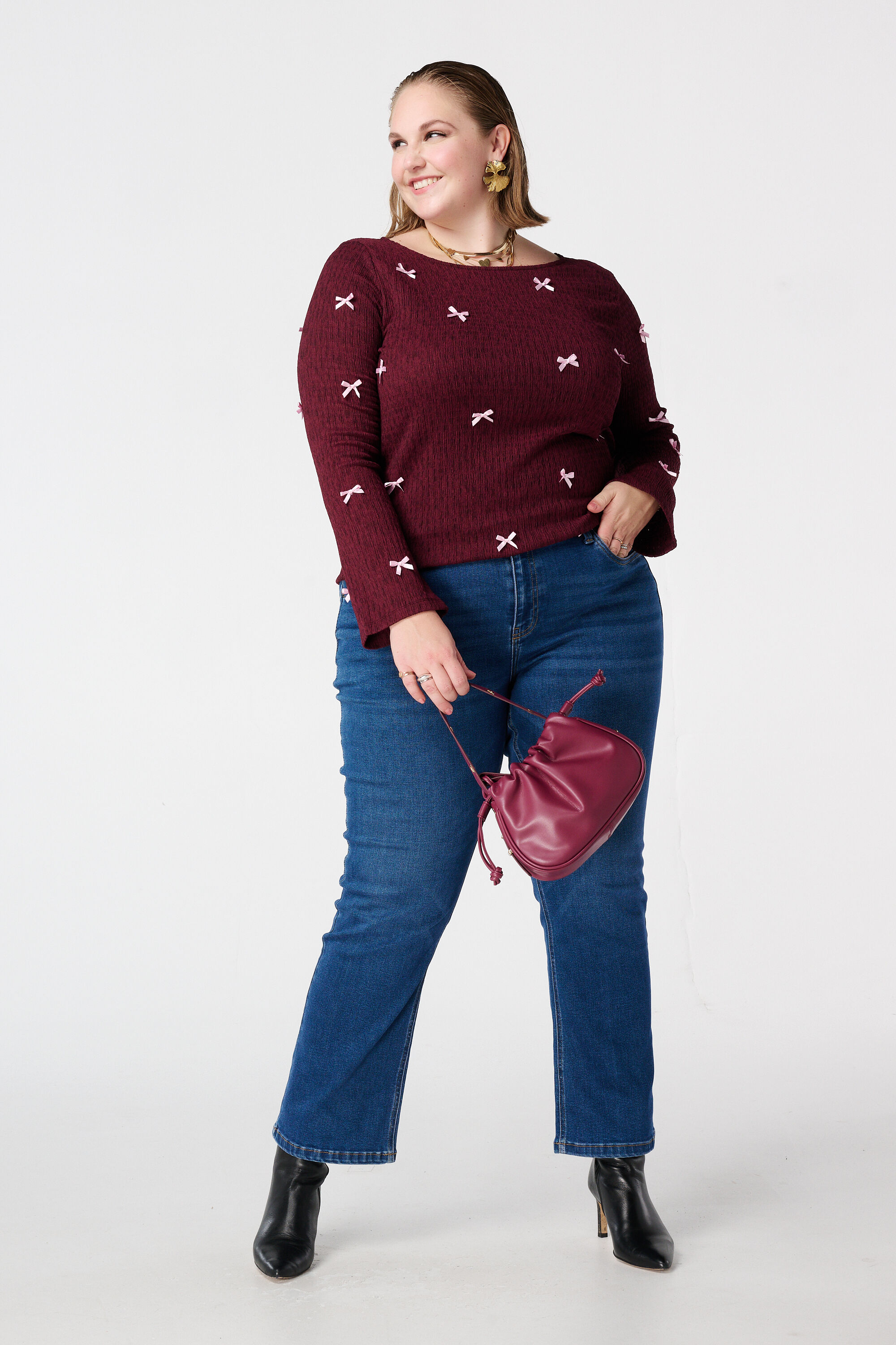 Top mit Schleifendetails image number 5