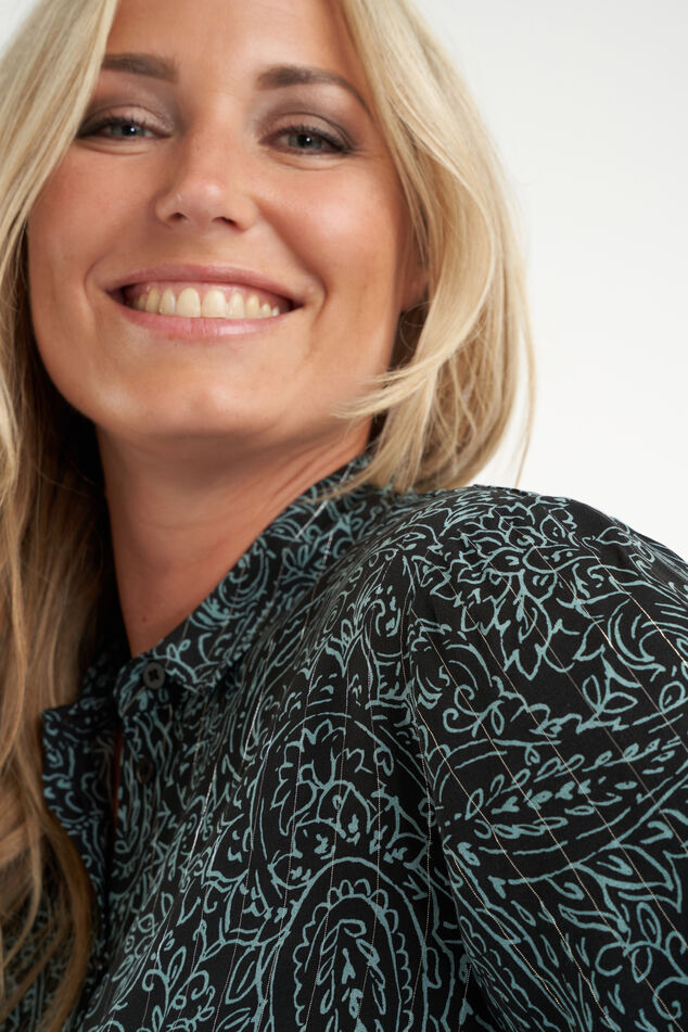 Bluse mit Print image number 4