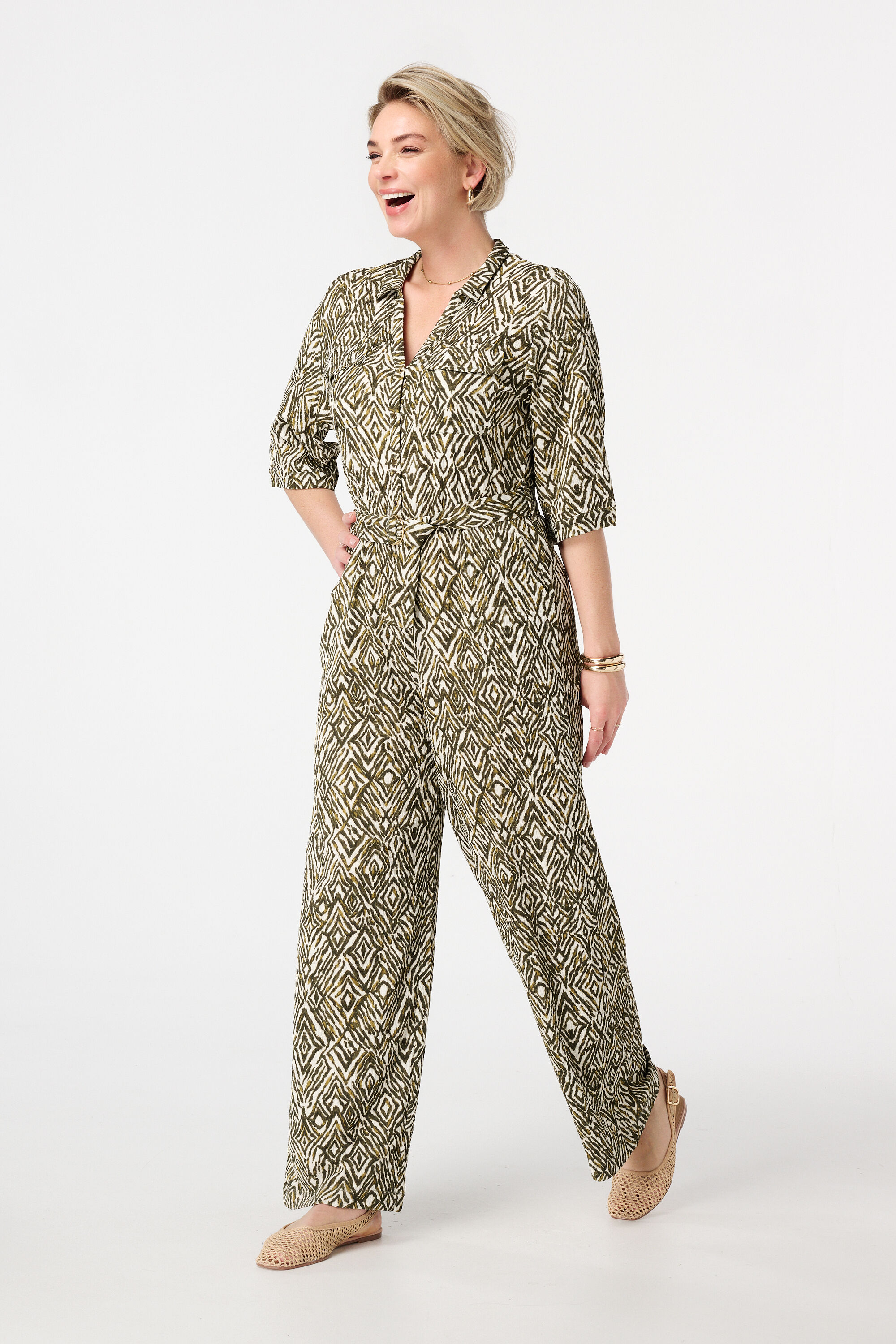 Jumpsuit mit Print  image number 5