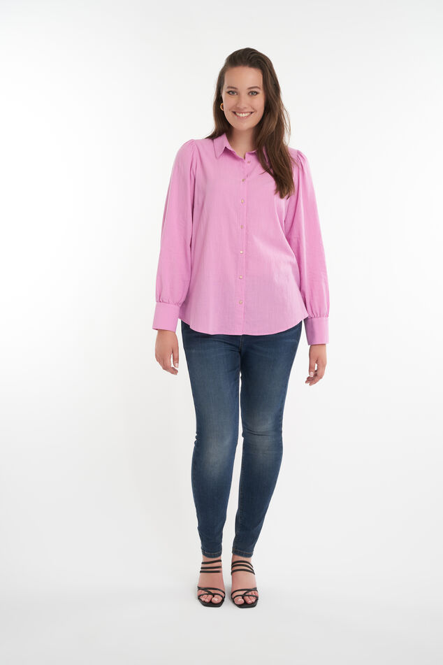 Bluse mit bauschigen Ärmeln  image number 6