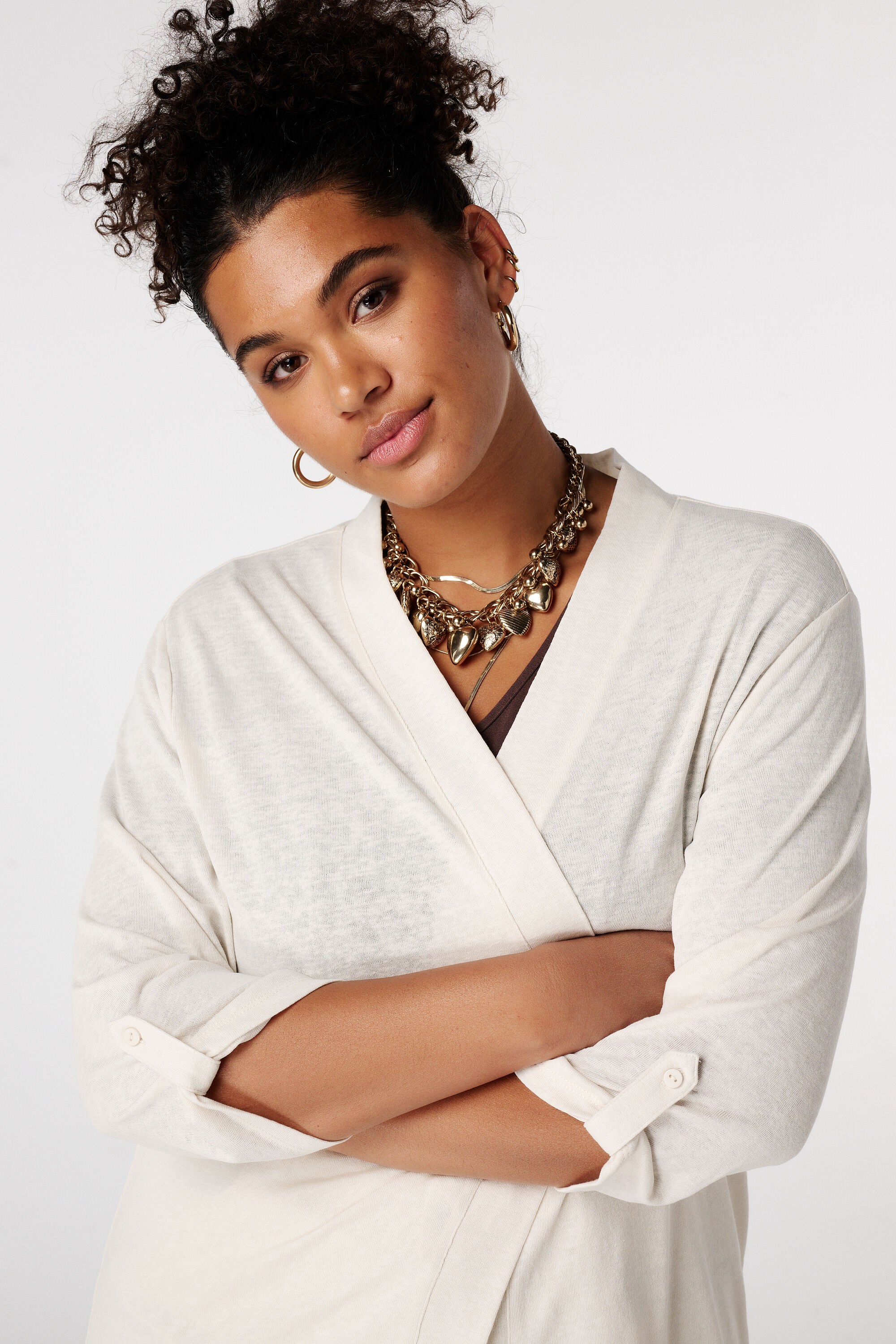 Offene Strickjacke image number 4