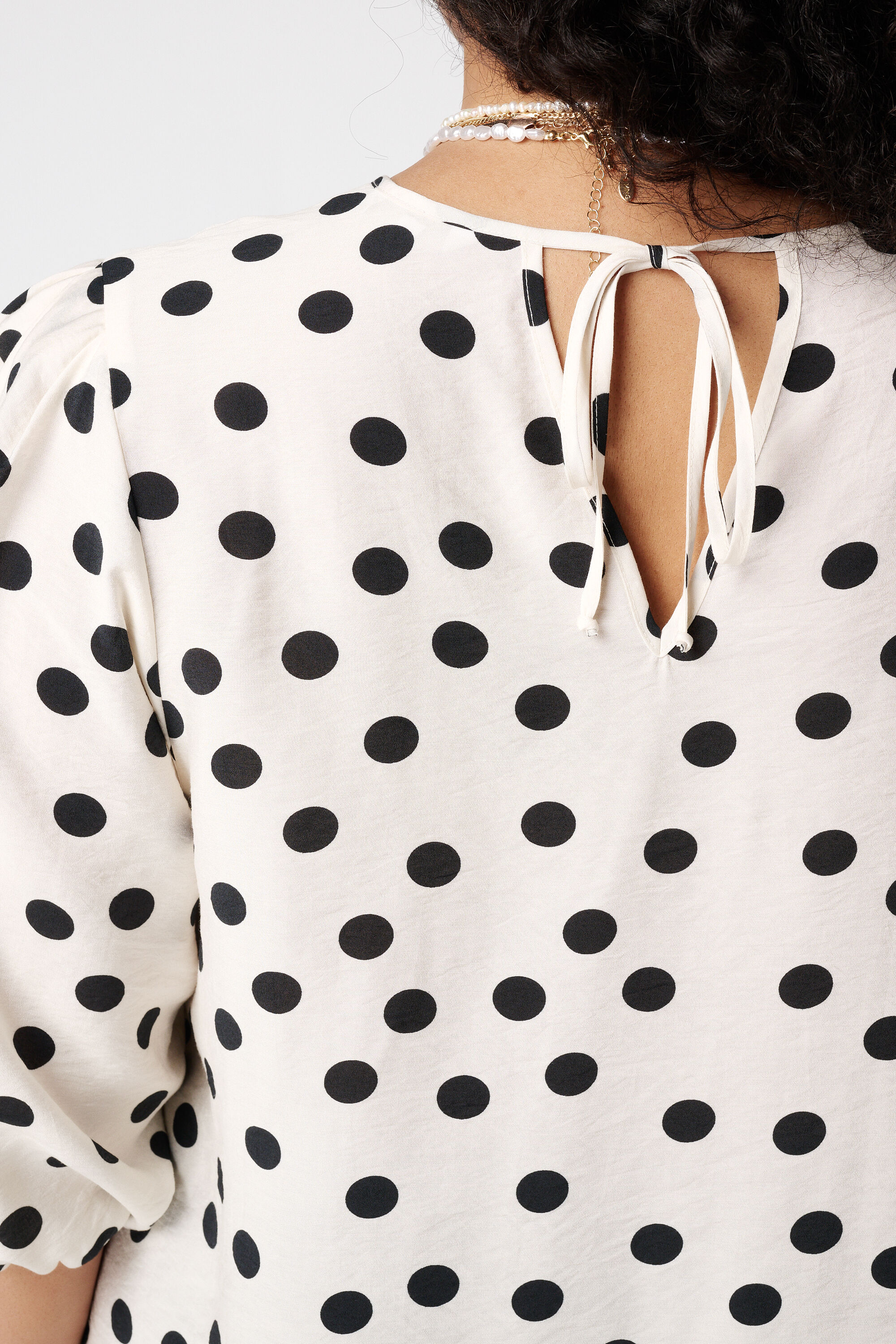 Bluse mit Polka Dot Muster image number 6