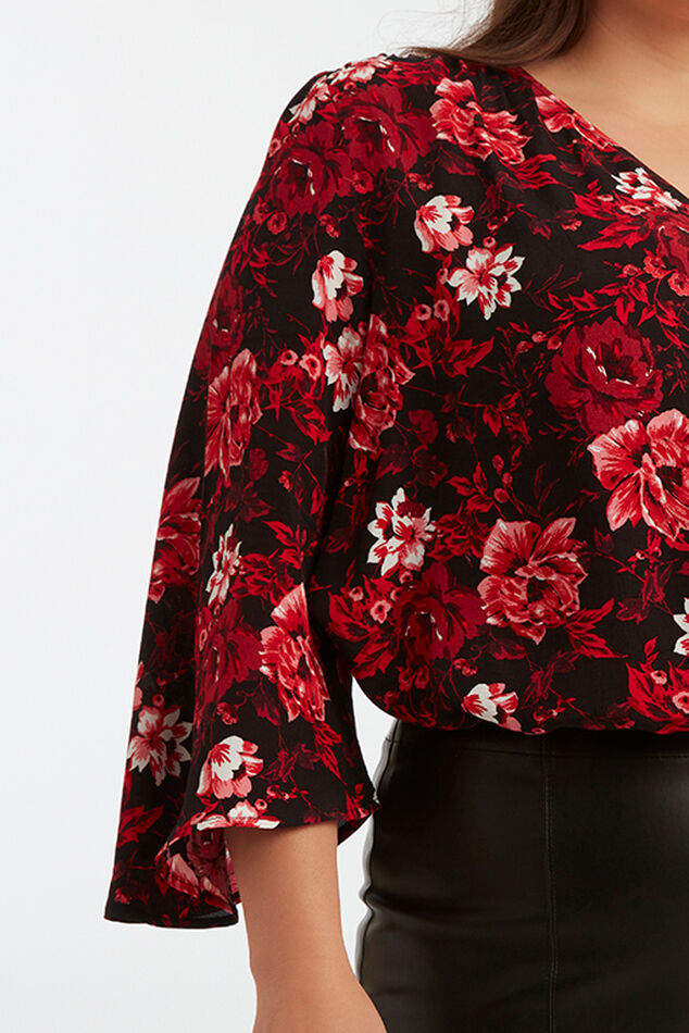 Body mit floralem Print image number 7