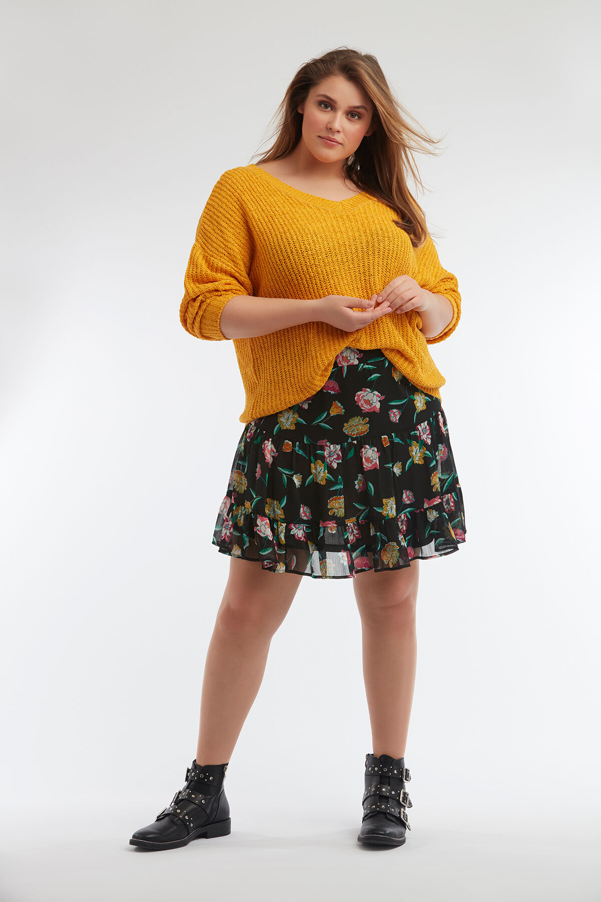 Grobstrick-Pullover image number 0