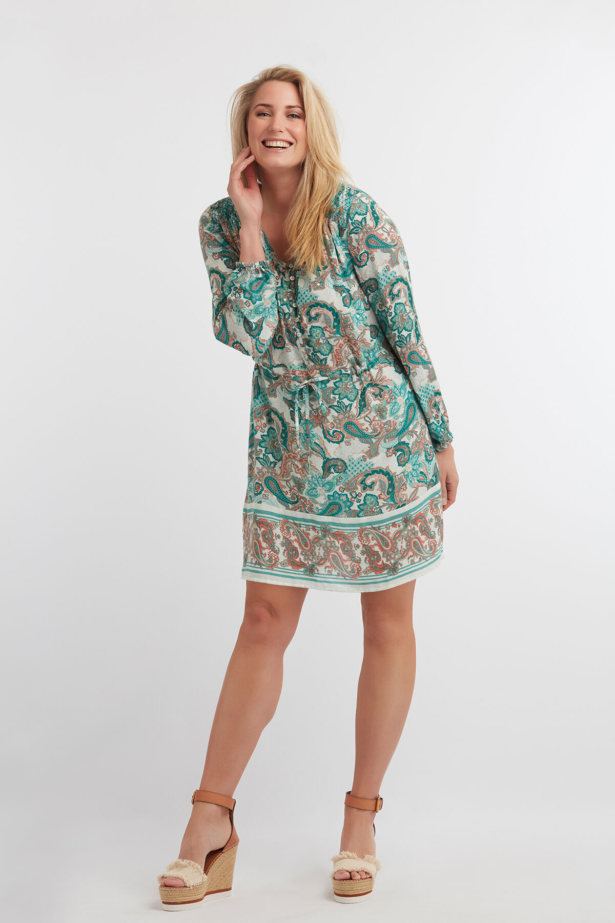 Tunika mit Paisley-Print image number 3